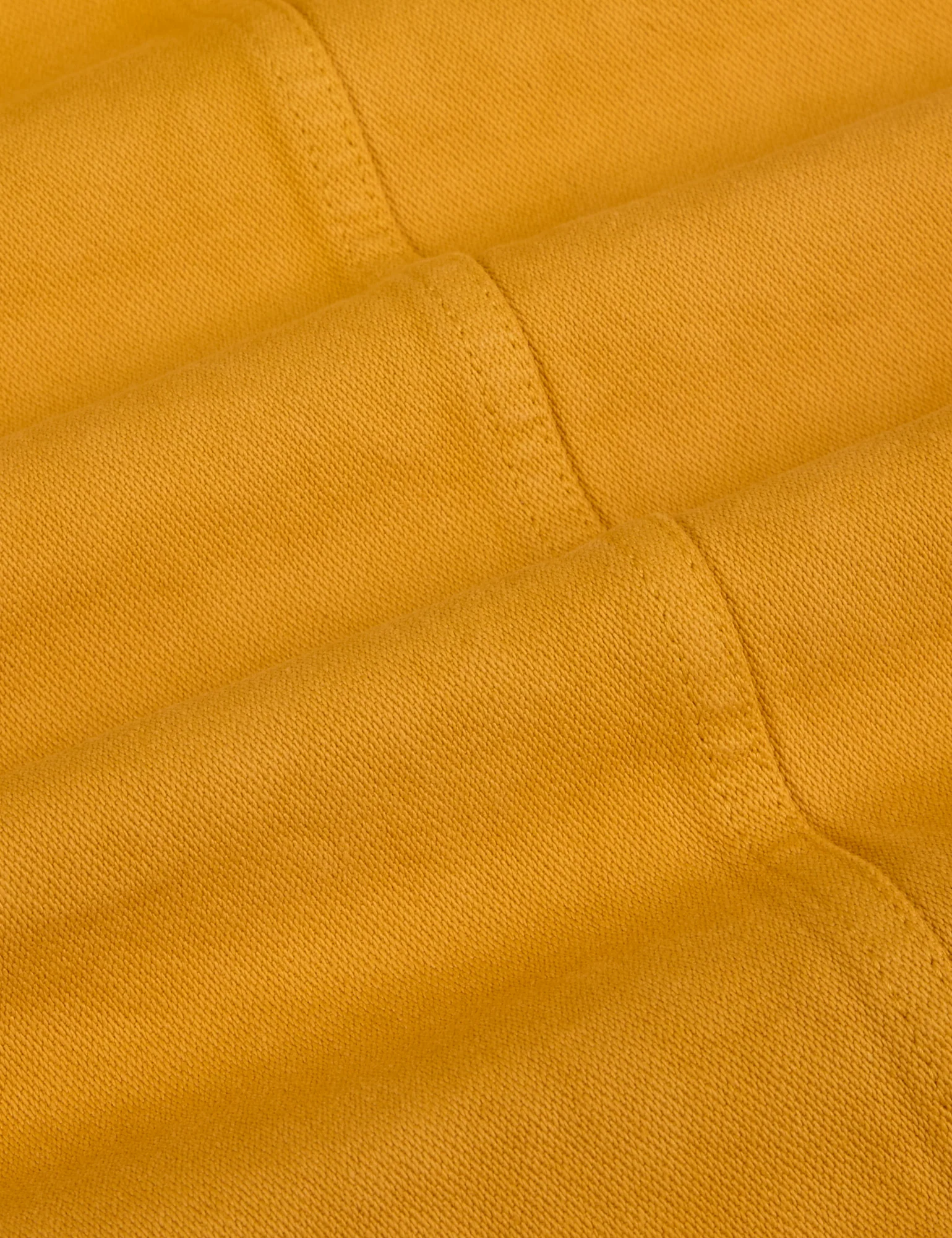Denim Work Jacket - Mustard Yellow - Image 2