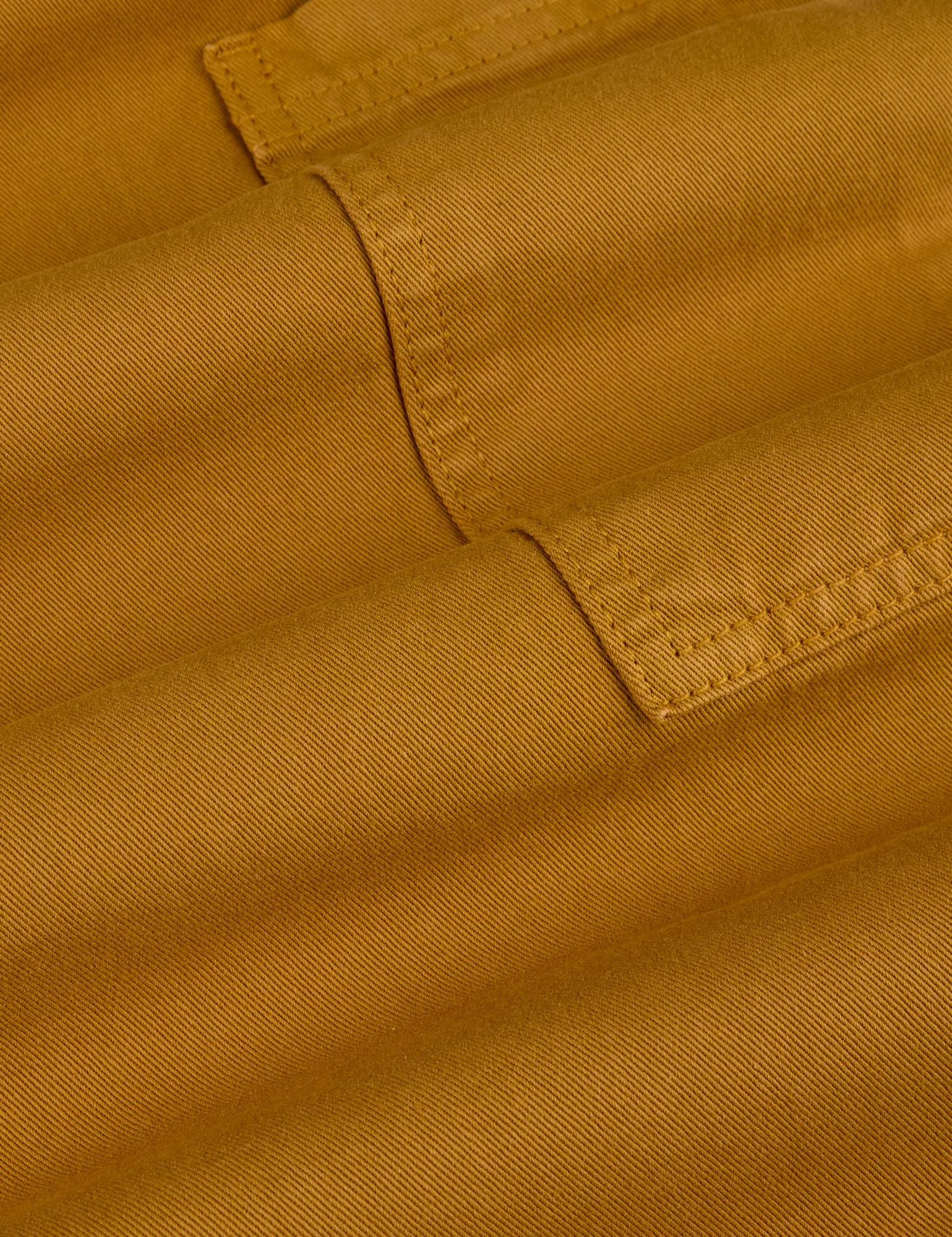 Drop Pocket Cargo Pants - Spicy Mustard - Image 2