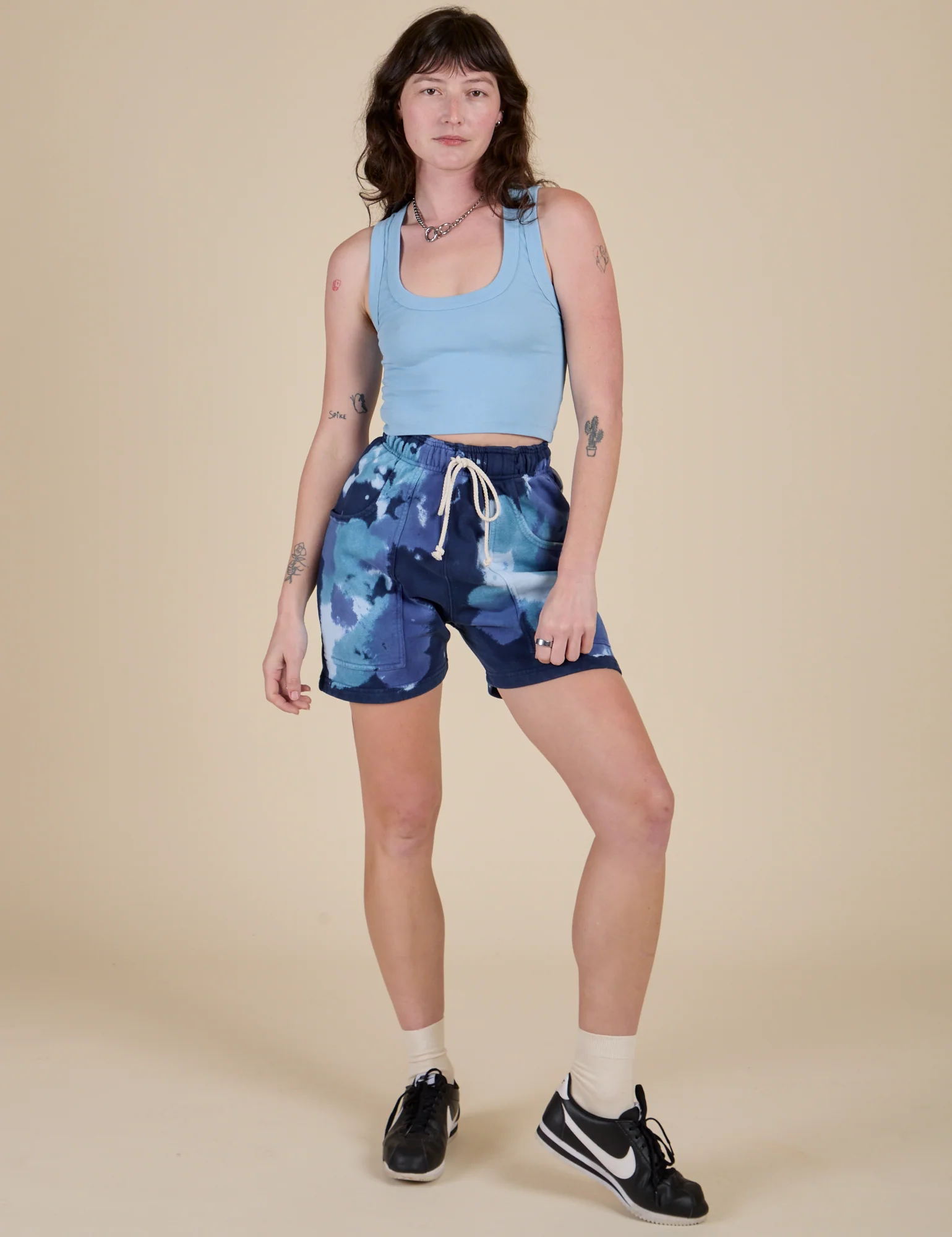 Heavyweight Sweat Shorts - Blue Magic Waters