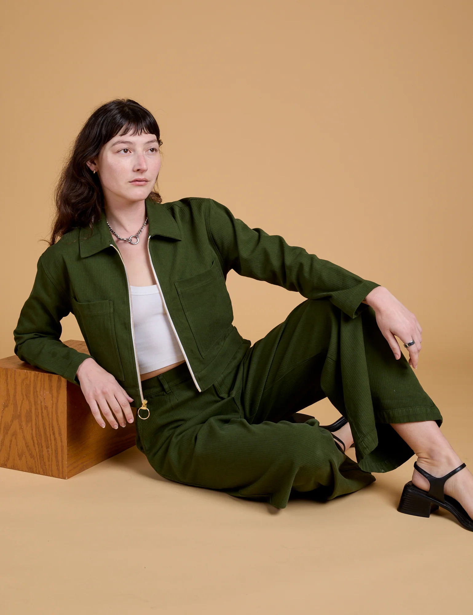 Heritage Mechanic Jacket - Evergreen *FINAL SALE* - Image 11