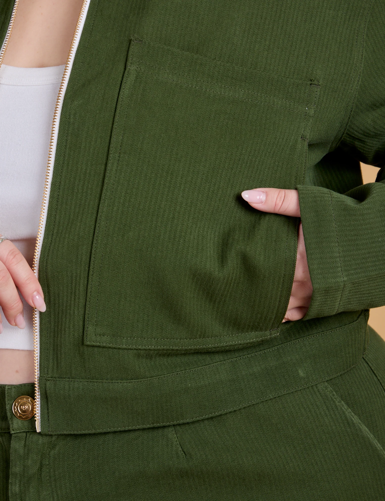 Heritage Mechanic Jacket - Evergreen *FINAL SALE* - Image 13