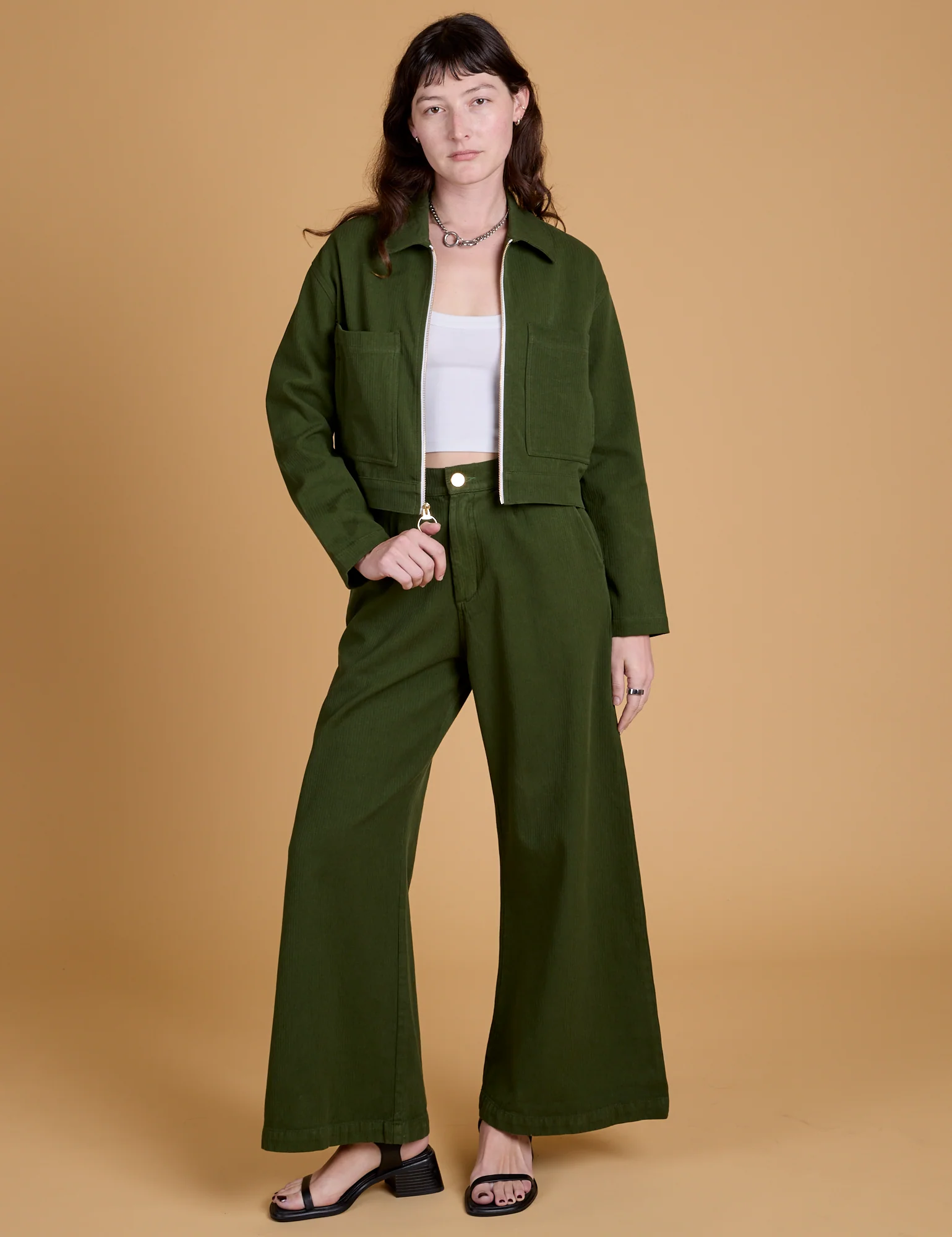 Heritage Mechanic Jacket - Evergreen *FINAL SALE* - Image 4