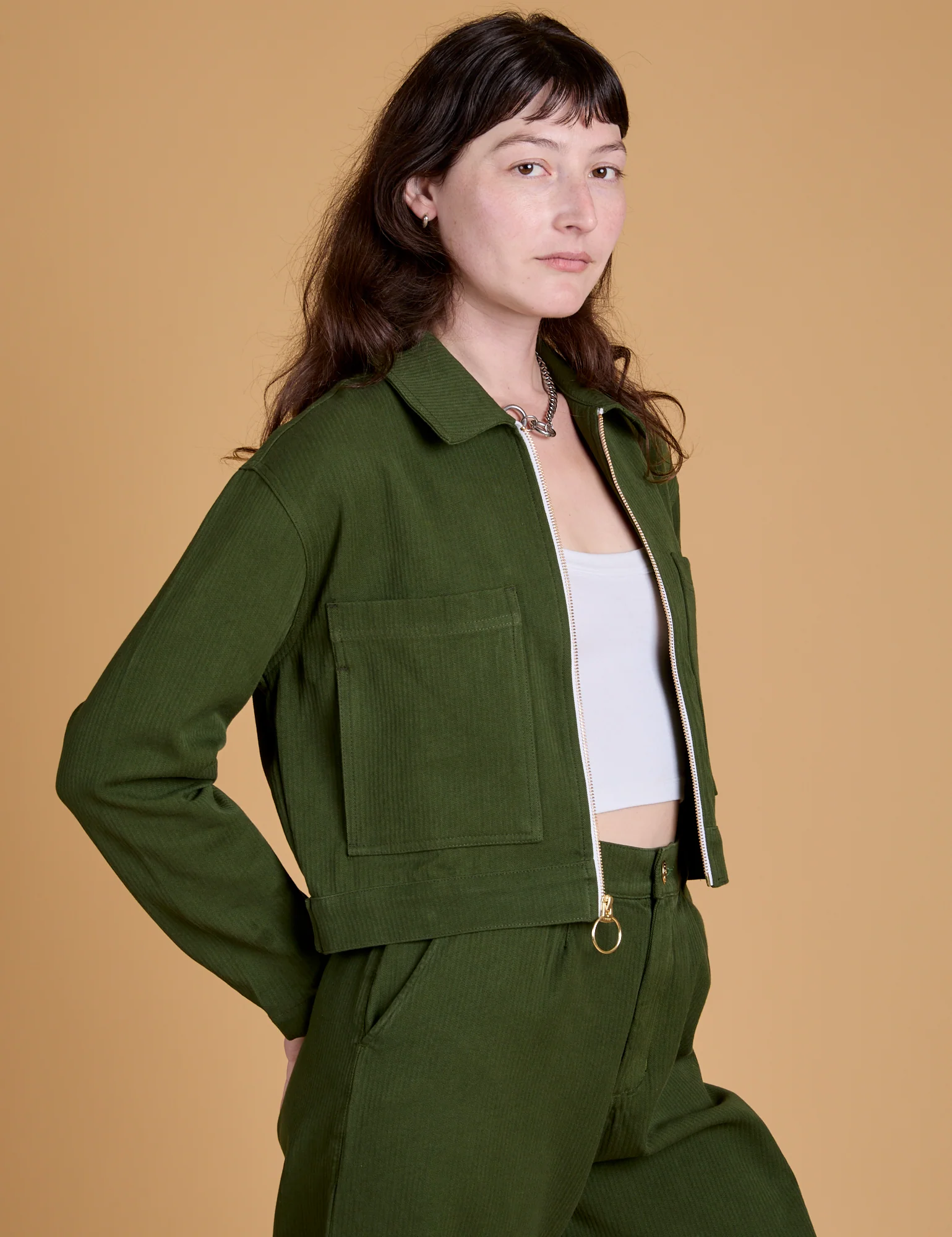 Heritage Mechanic Jacket - Evergreen *FINAL SALE* - Image 5