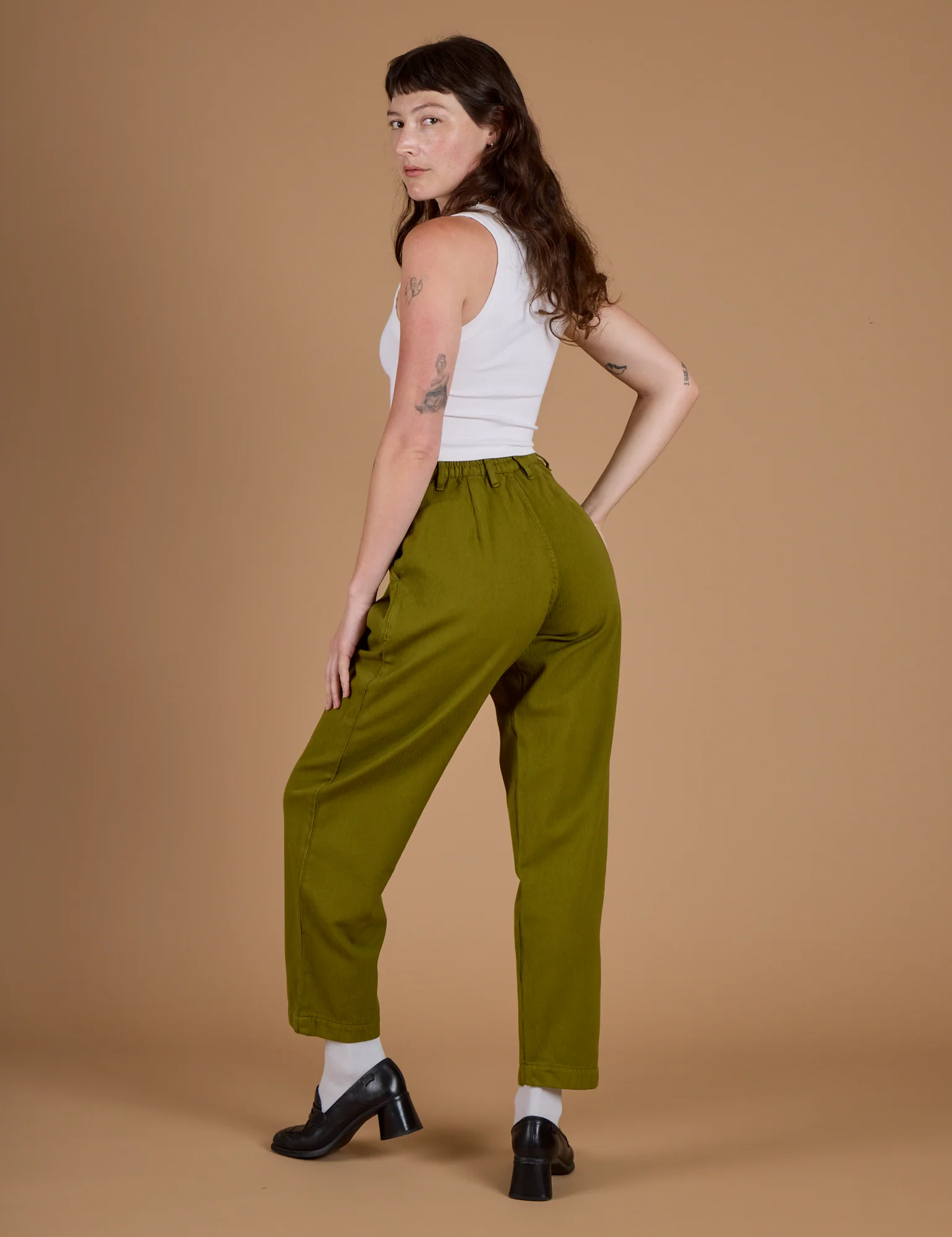 Heritage Trousers - Olive Green - Image 7