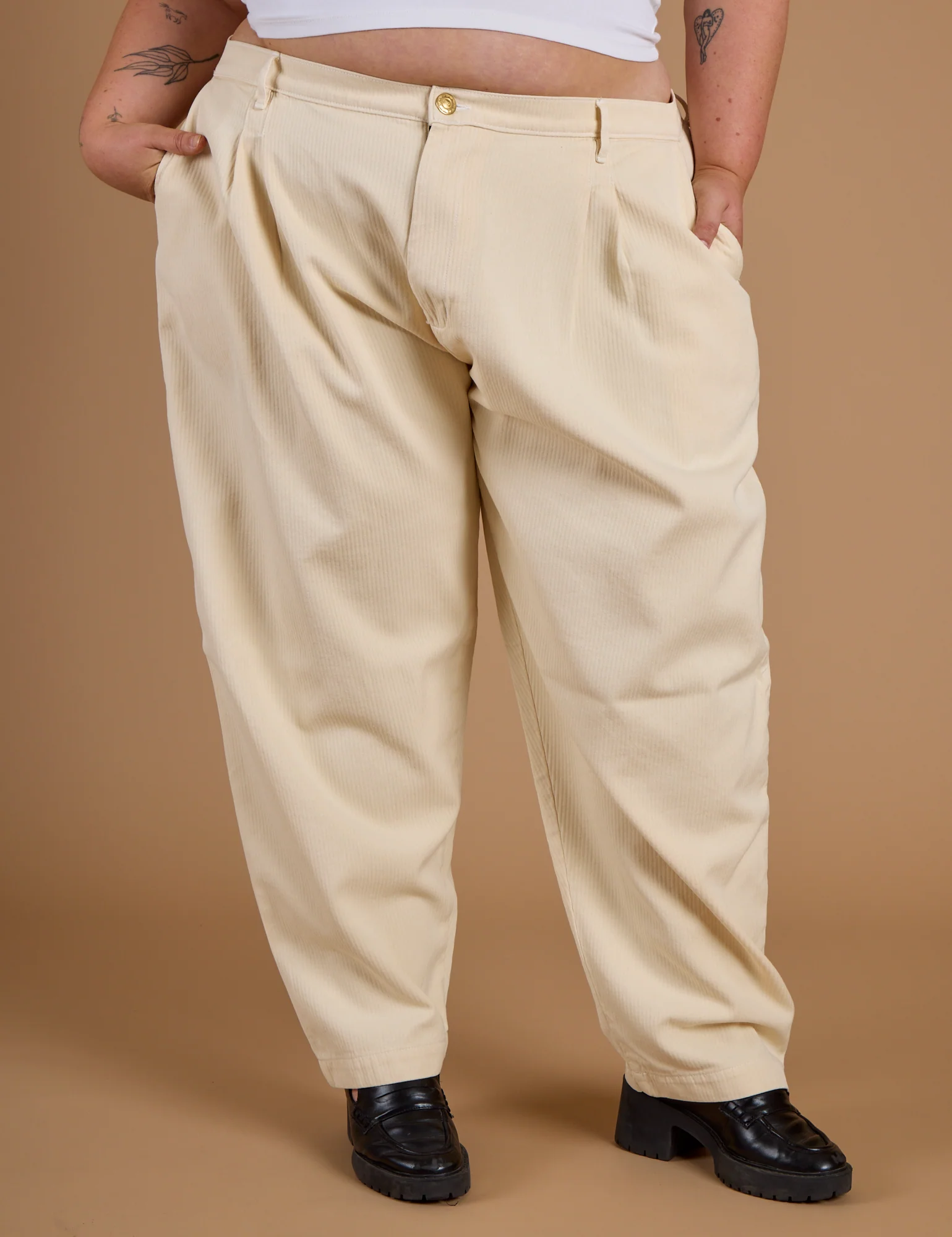 Heritage Trousers - Vintage Off-White - Image 13