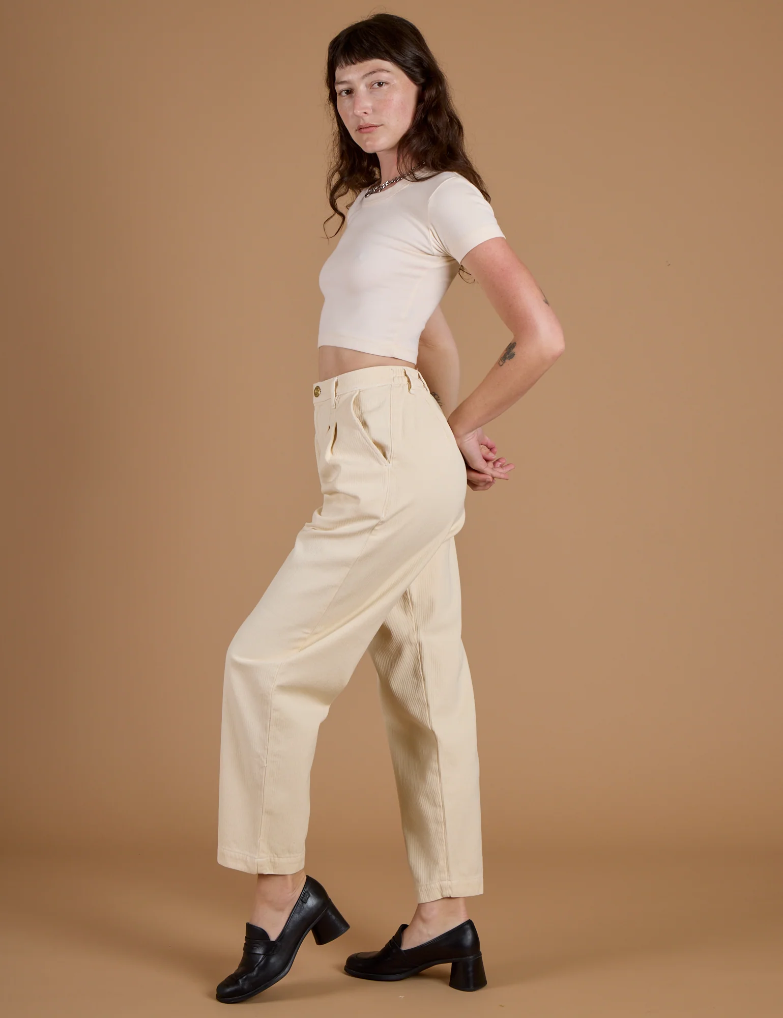 Heritage Trousers - Vintage Off-White - Image 6