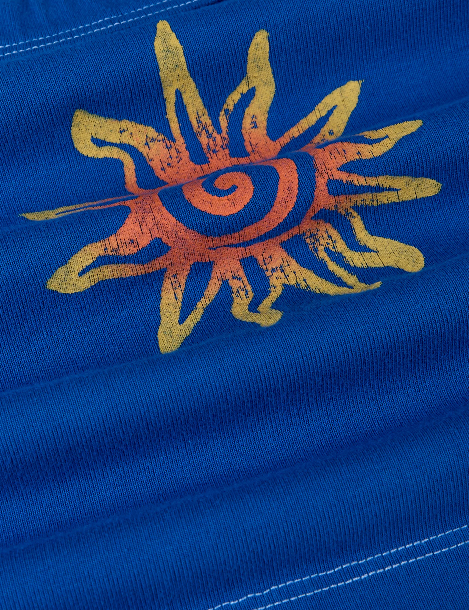 Icon Cropped Tank - Blue Sun - Image 2