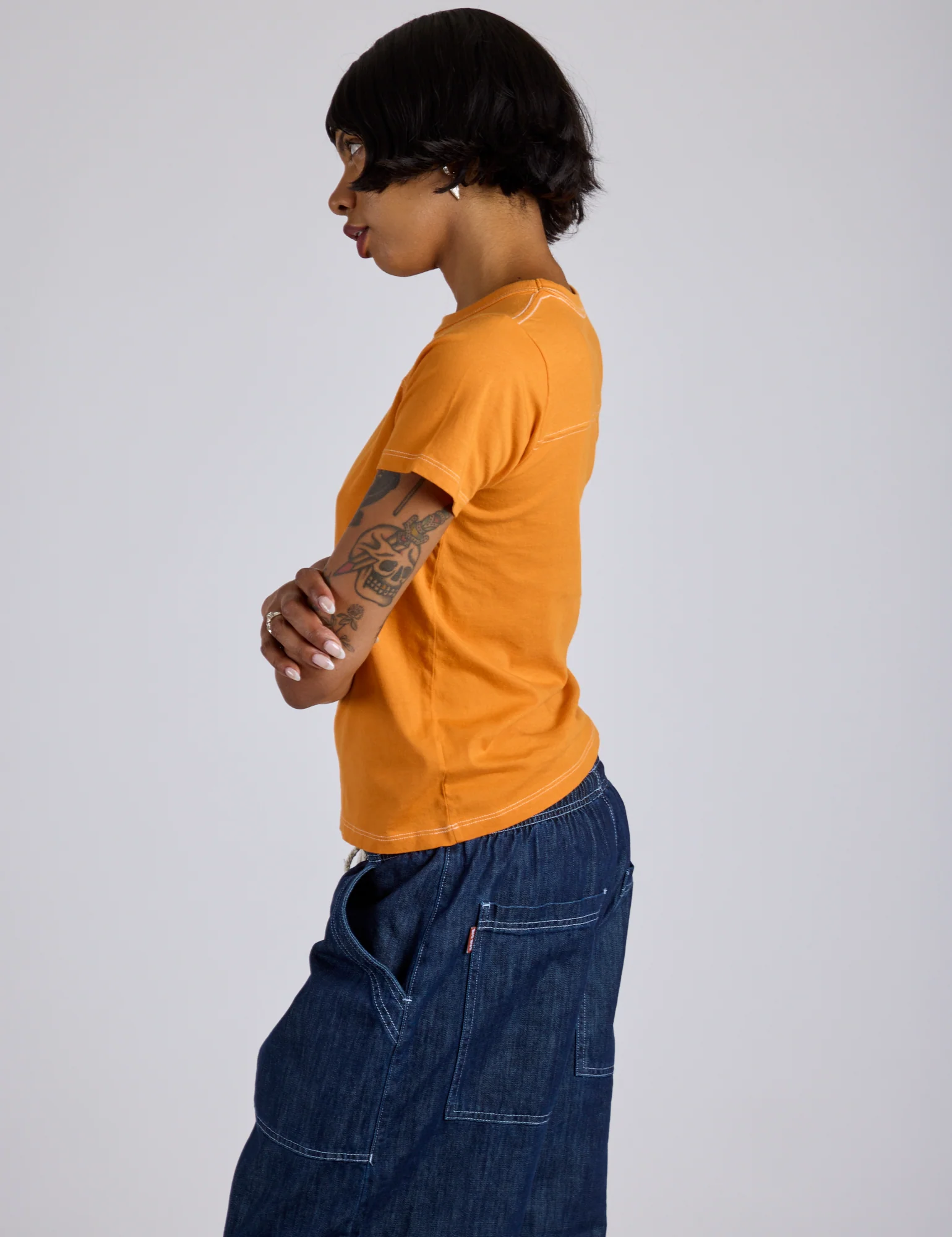 Jr. Varsity Tee - Creamsicle Orange *FINAL SALE* - Image 7
