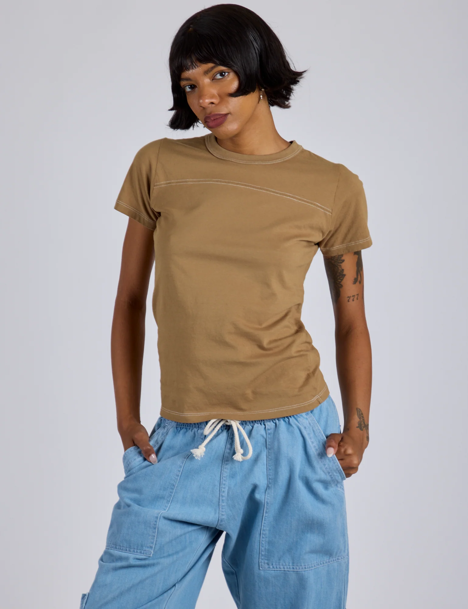 Jr. Varsity Tee - Desert Brown *FINAL SALE*