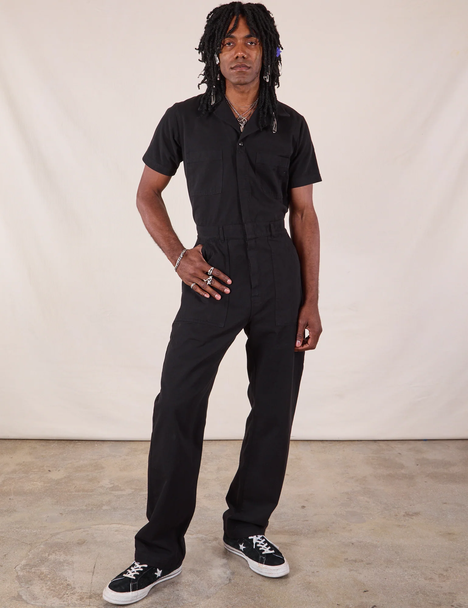Long Jumpsuit - Basic Black