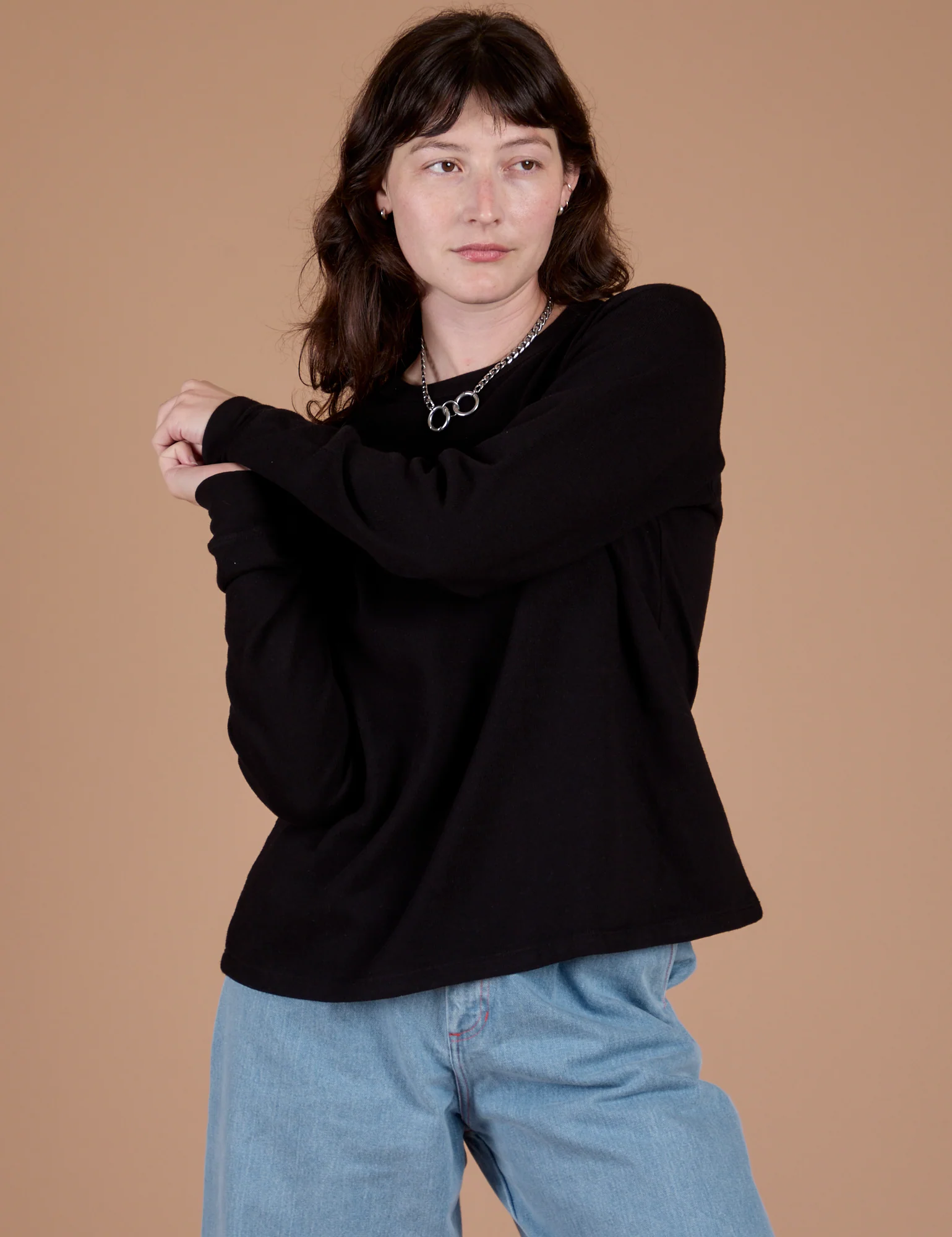 Long Sleeve Burly Tee - Basic Black - Image 16