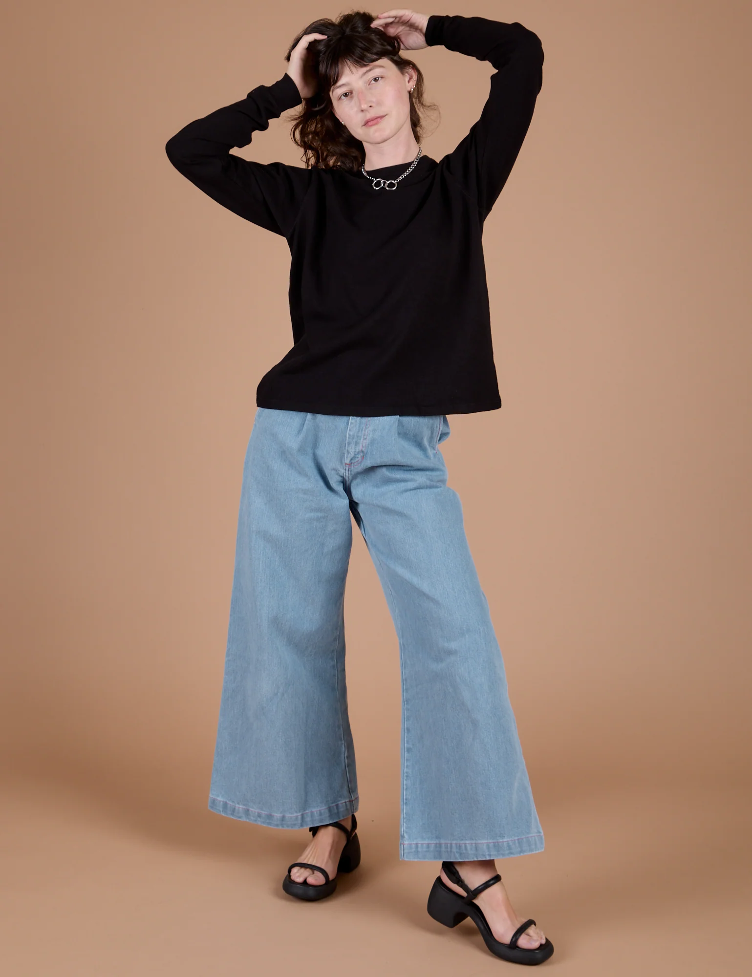 Long Sleeve Burly Tee - Basic Black - Image 17