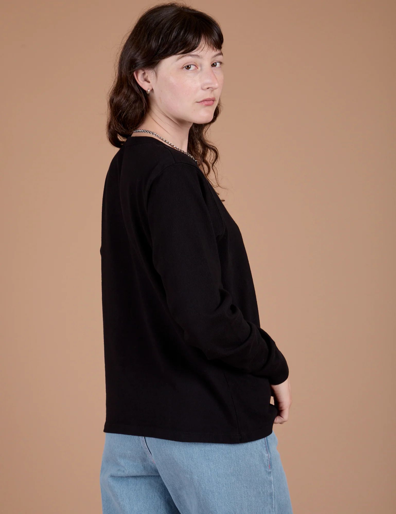 Long Sleeve Burly Tee - Basic Black - Image 22