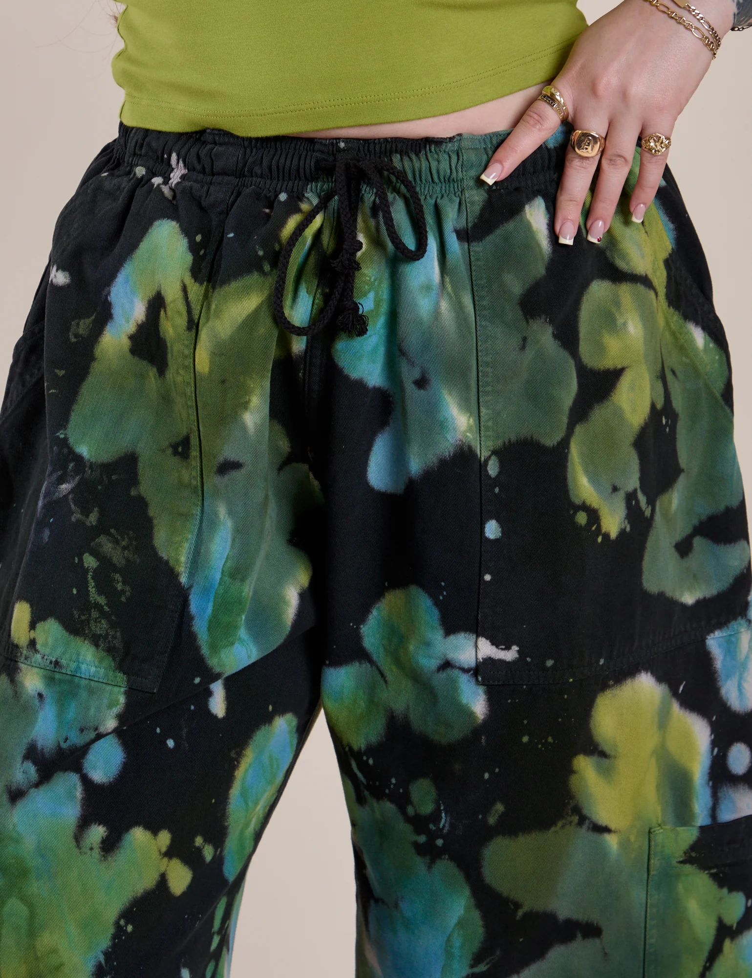 Magic Waters Drop Pocket Pants - Green Pool - Image 19