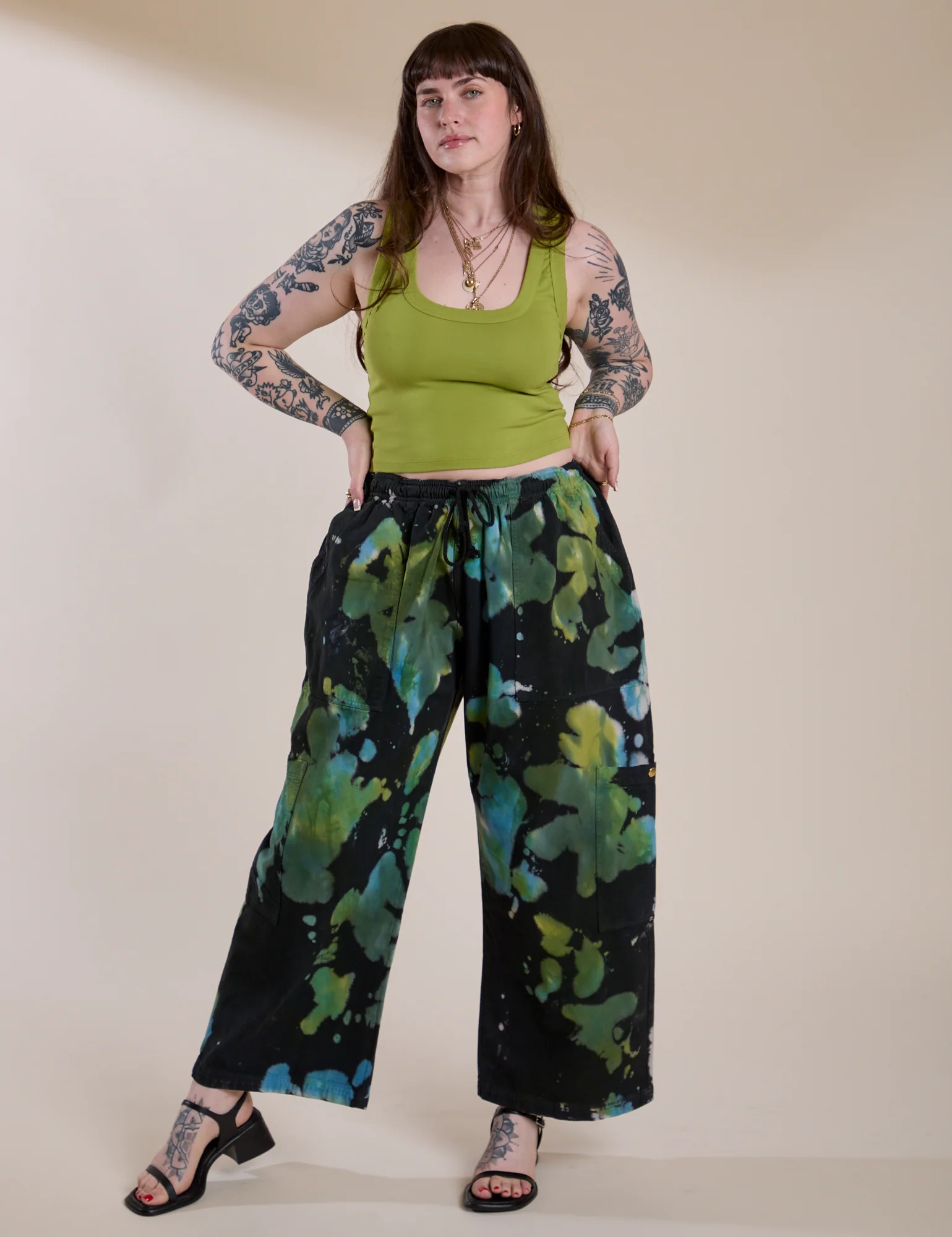 Magic Waters Drop Pocket Pants - Green Pool - Image 20