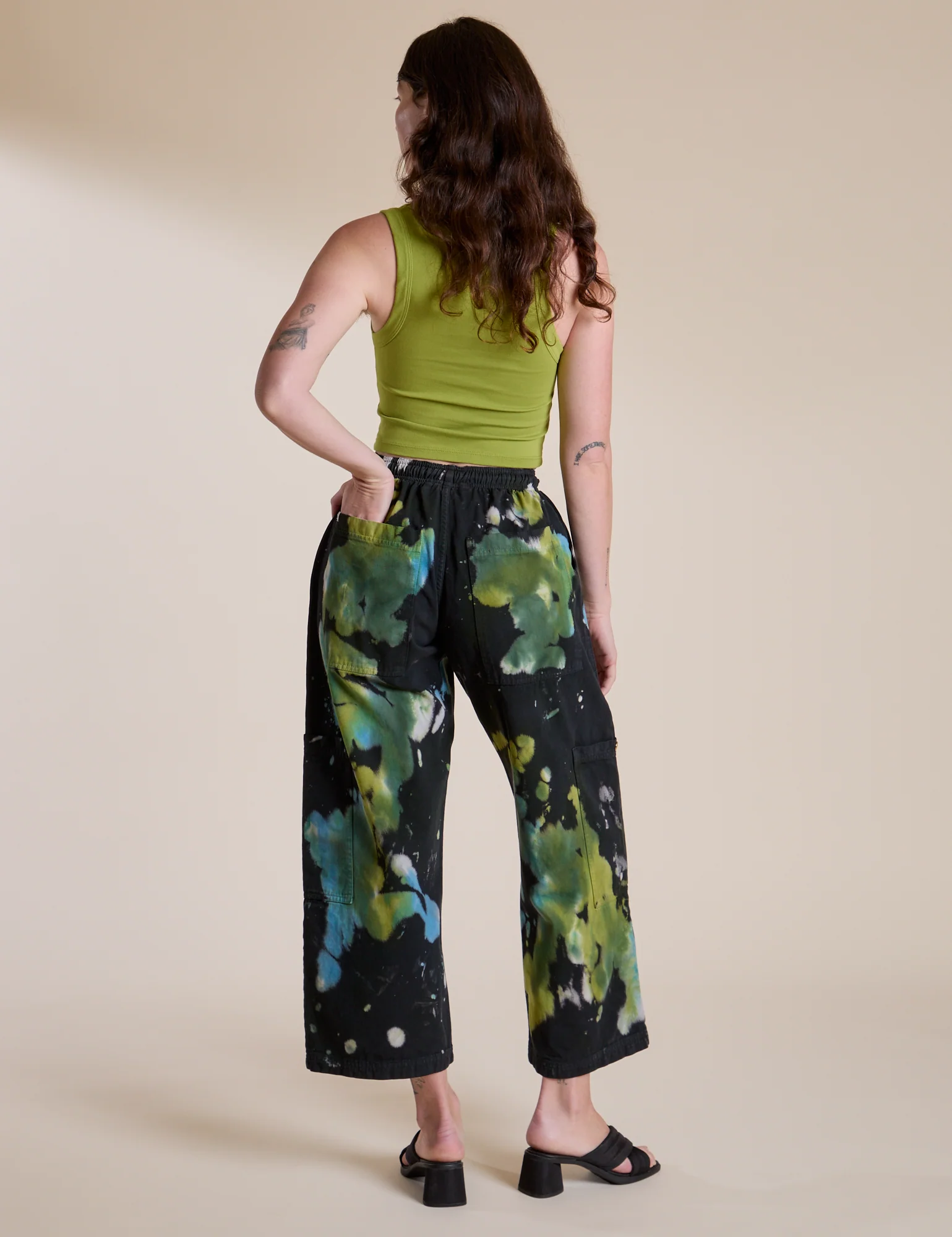 Magic Waters Drop Pocket Pants - Green Pool - Image 9