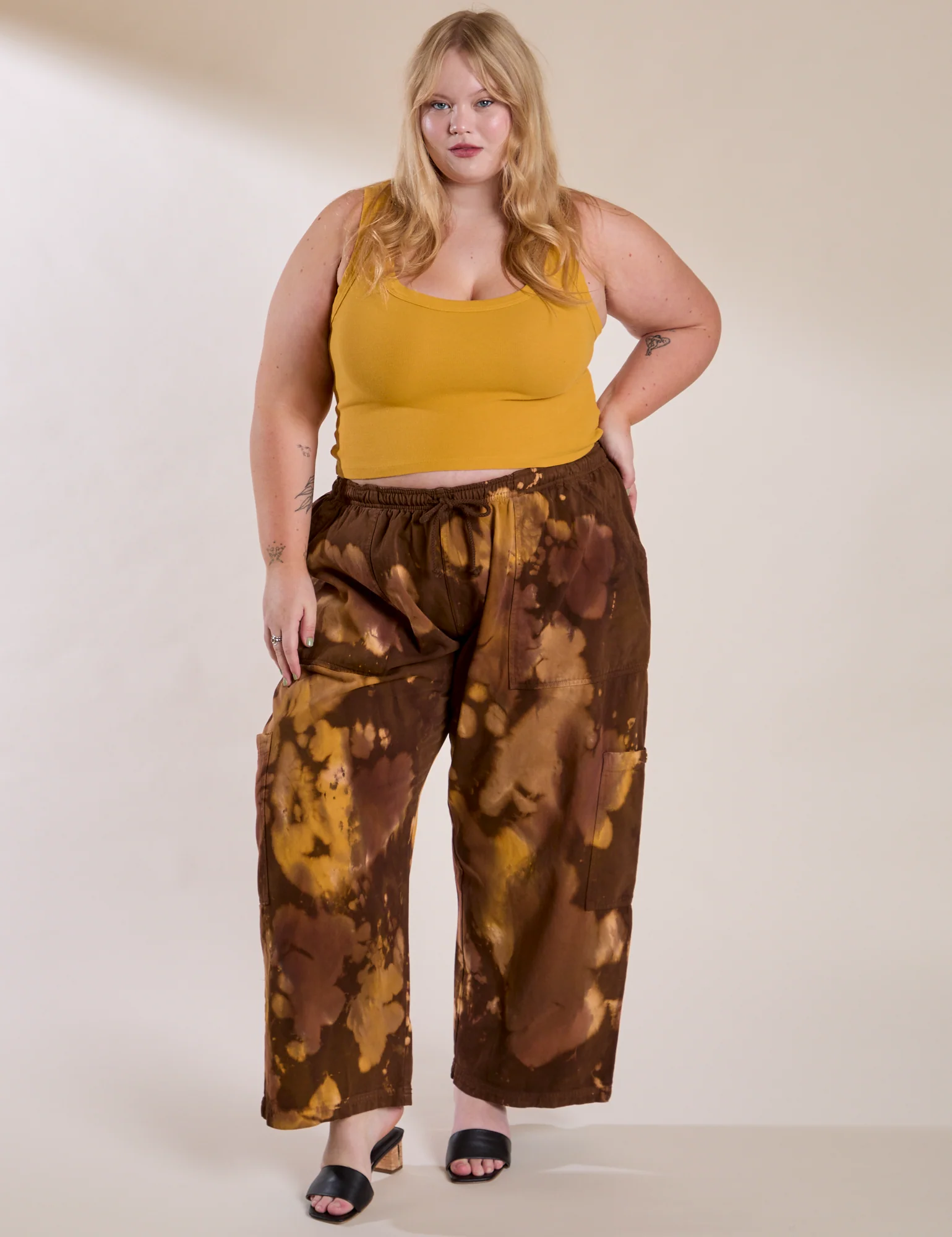 Magic Waters Drop Pocket Pants - Honey Brown - Image 10
