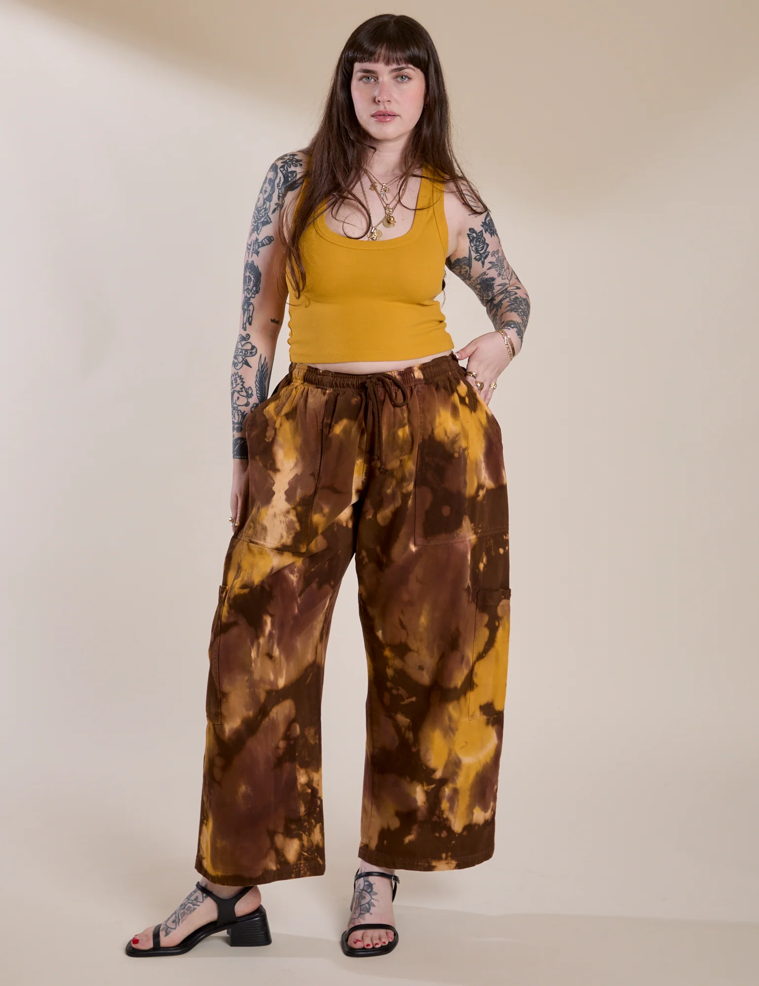 Magic Waters Drop Pocket Pants - Honey Brown - Image 19