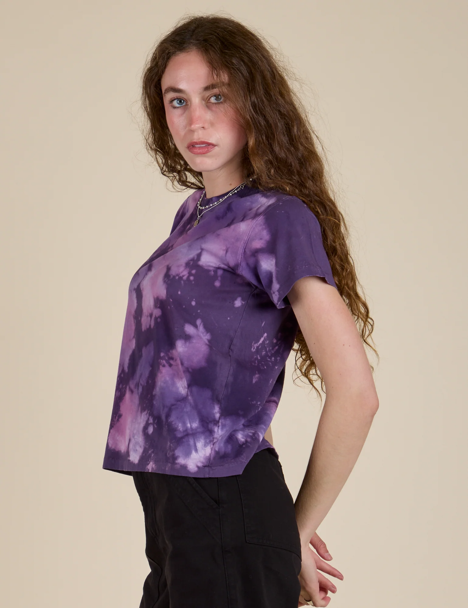 Magic Waters Vintage Tee - Dark Lavender - Image 6