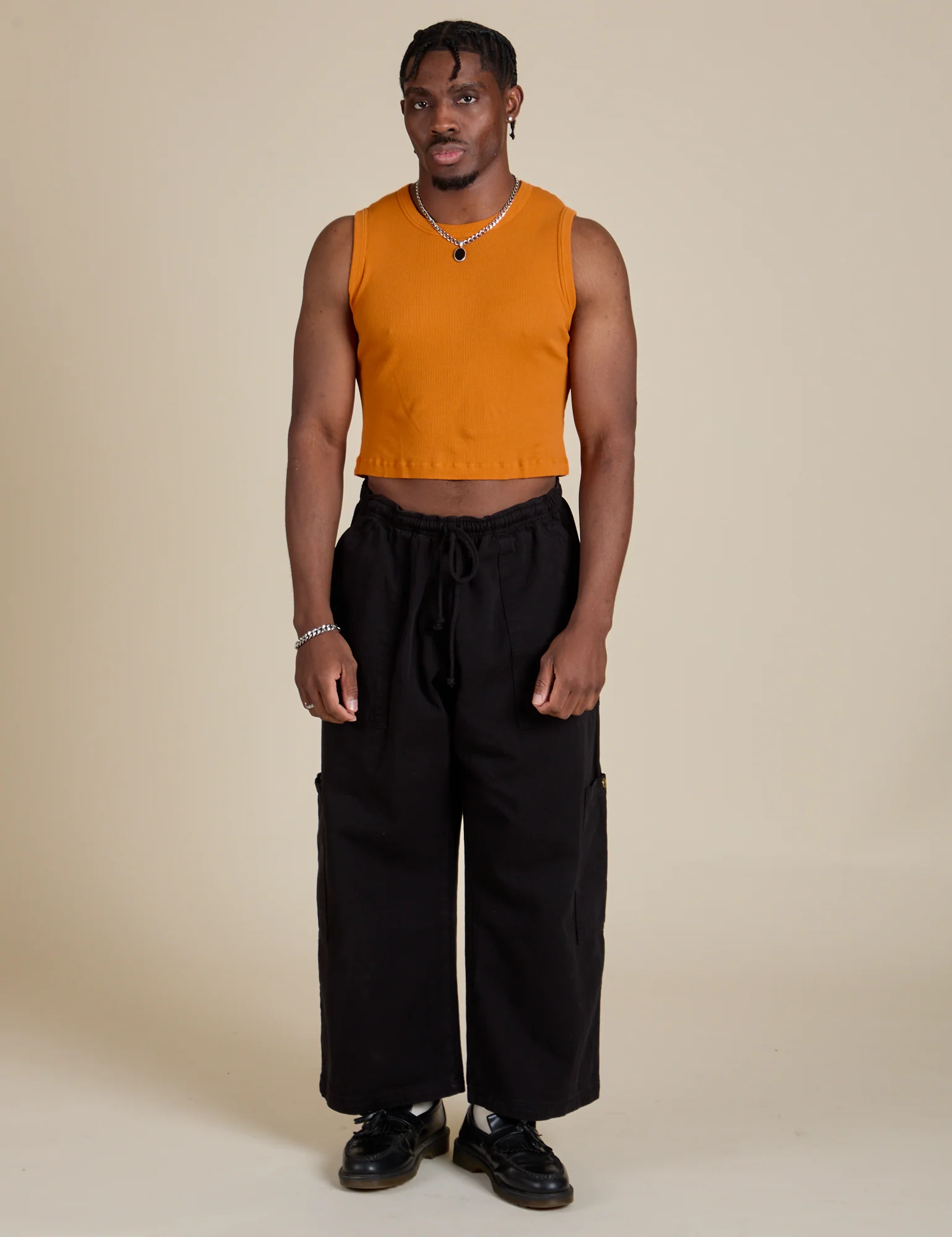 Muscle Tee - Creamsicle Orange - Image 5