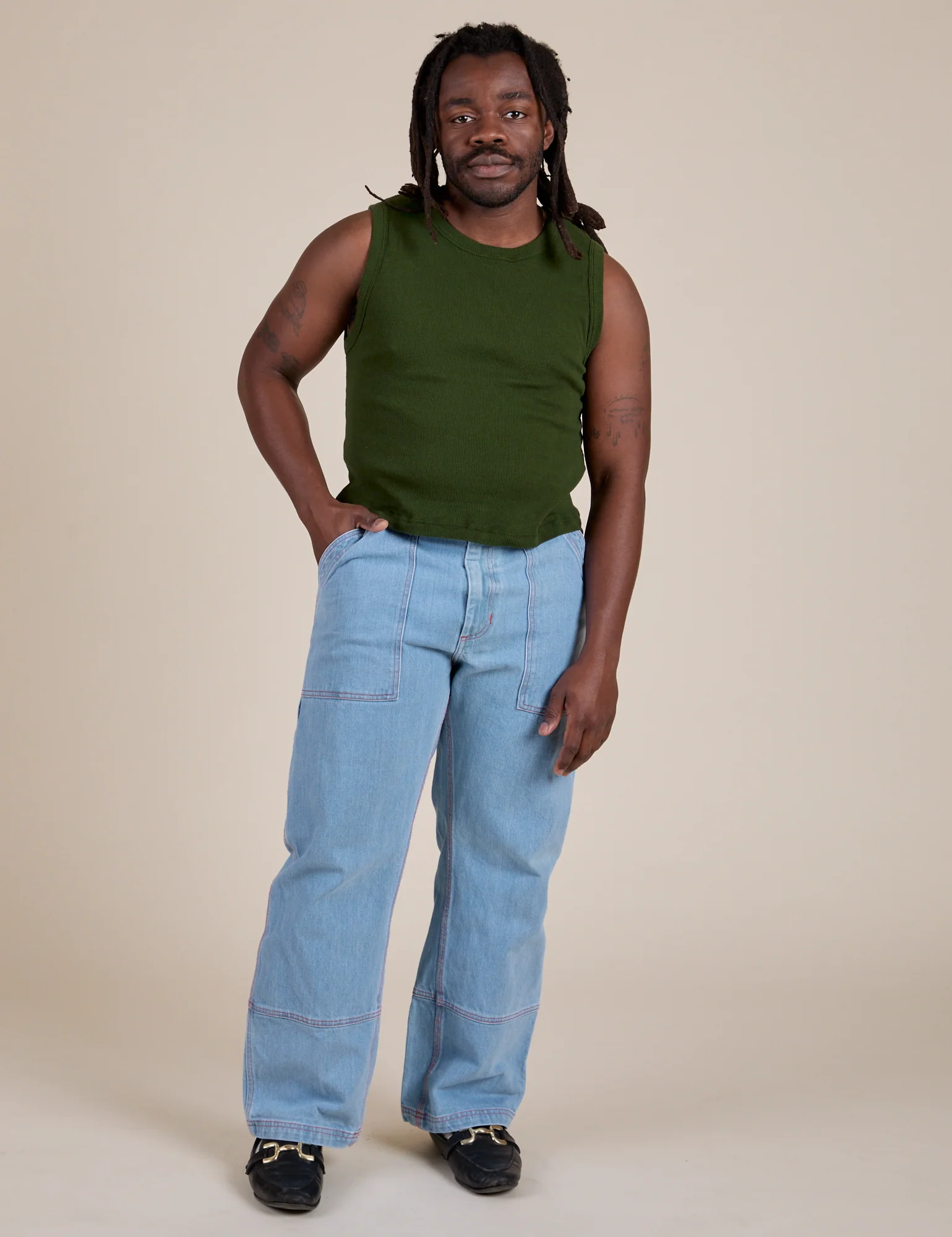 Muscle Tee - Evergreen - Image 26