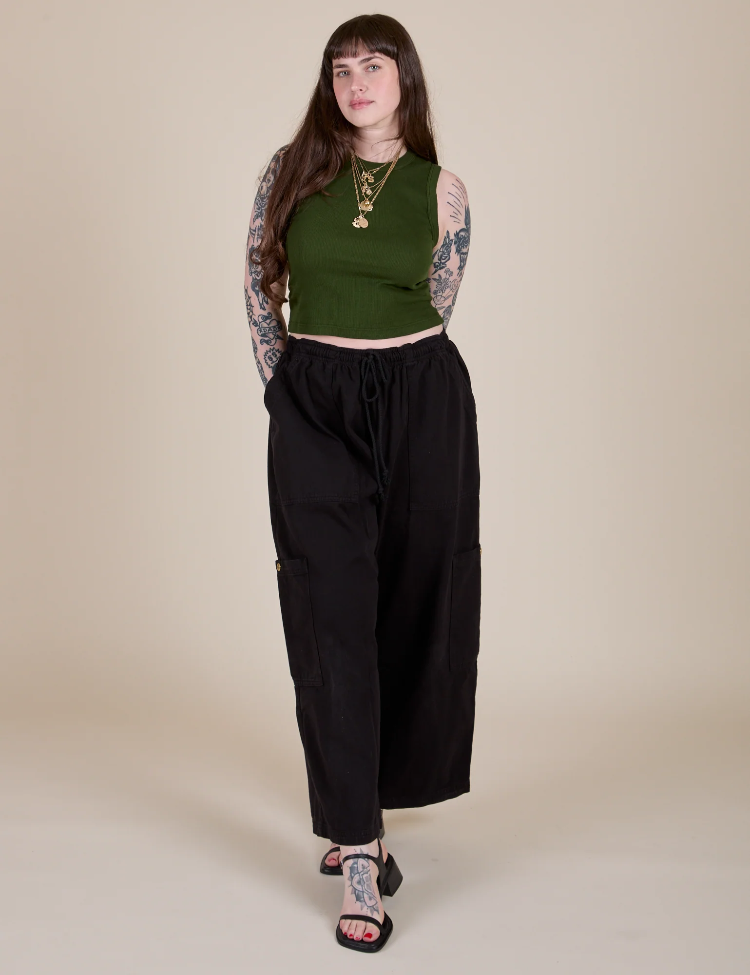 Muscle Tee - Evergreen - Image 5