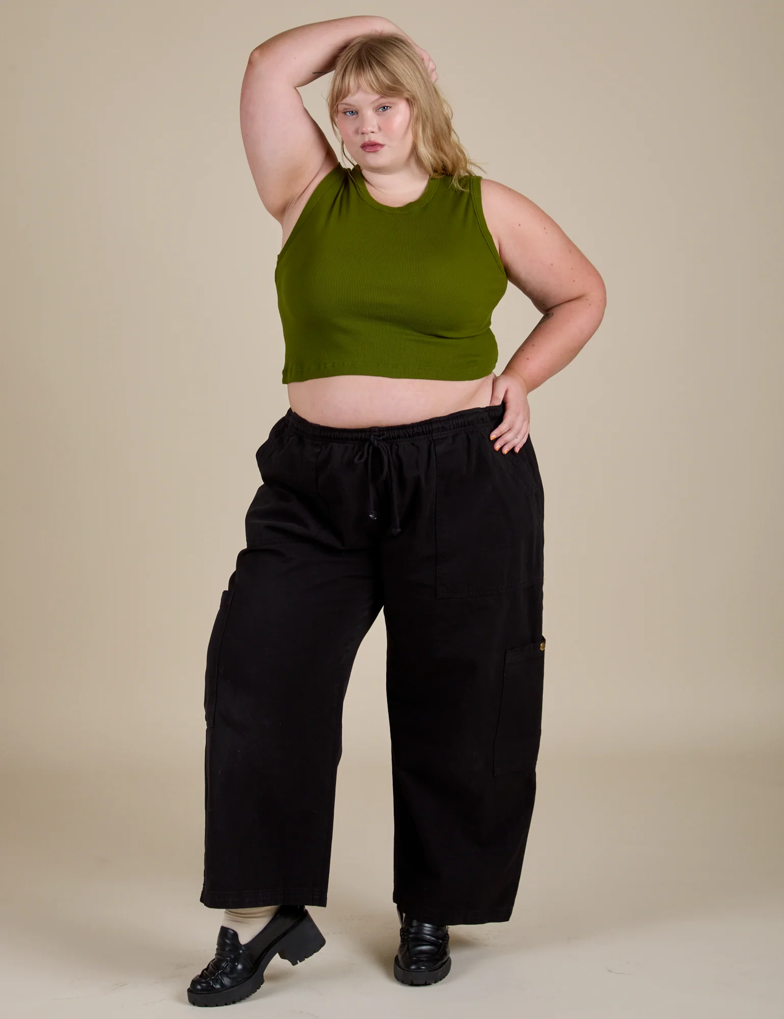 Muscle Tee - Summer Olive - Image 19