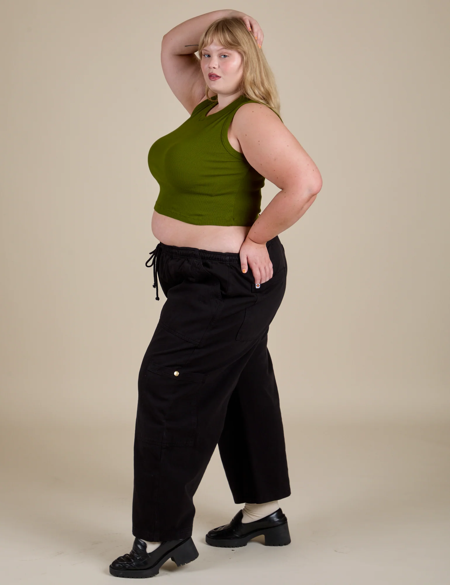Muscle Tee - Summer Olive - Image 22
