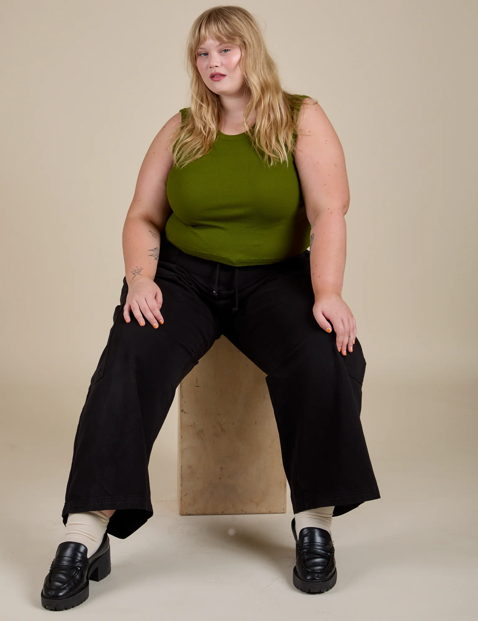 Muscle Tee - Summer Olive - Image 24