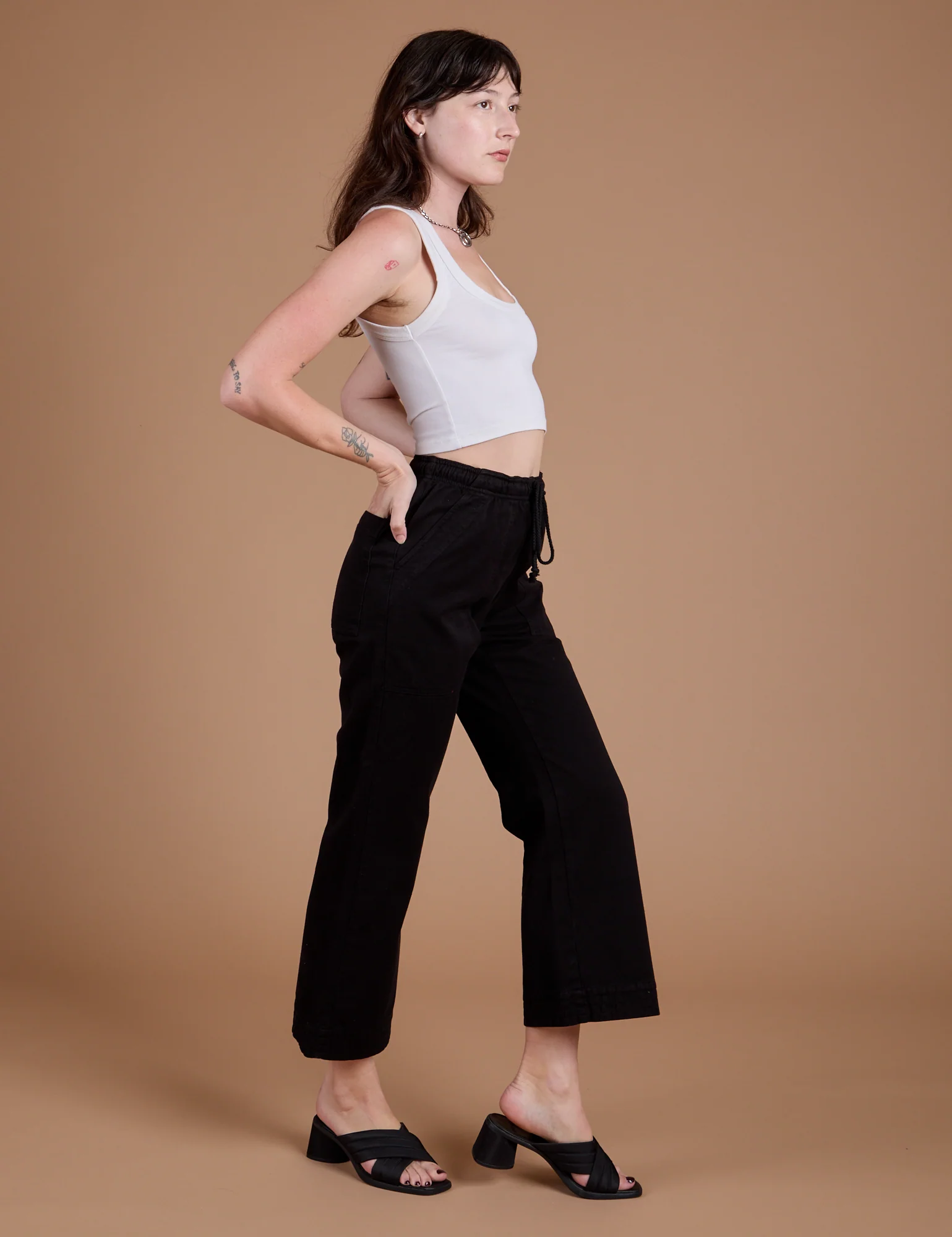 Organic Action Pants - Basic Black - Image 6