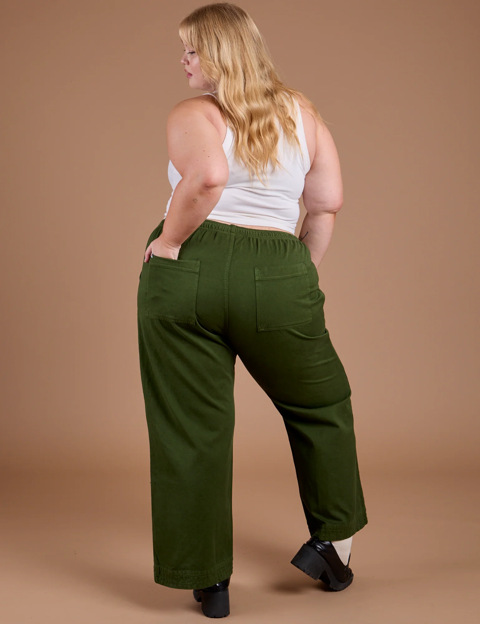 Organic Action Pants - Evergreen - Image 8