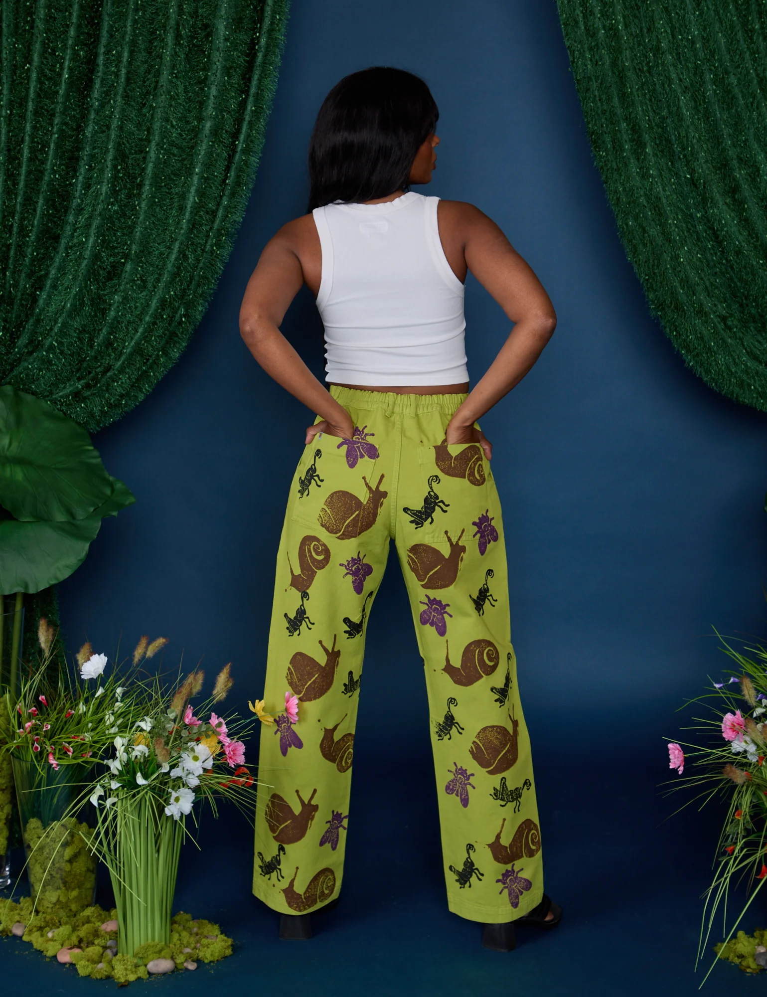 Paintstamped Work Pants - Big Bug *FINAL SALE* - Image 15
