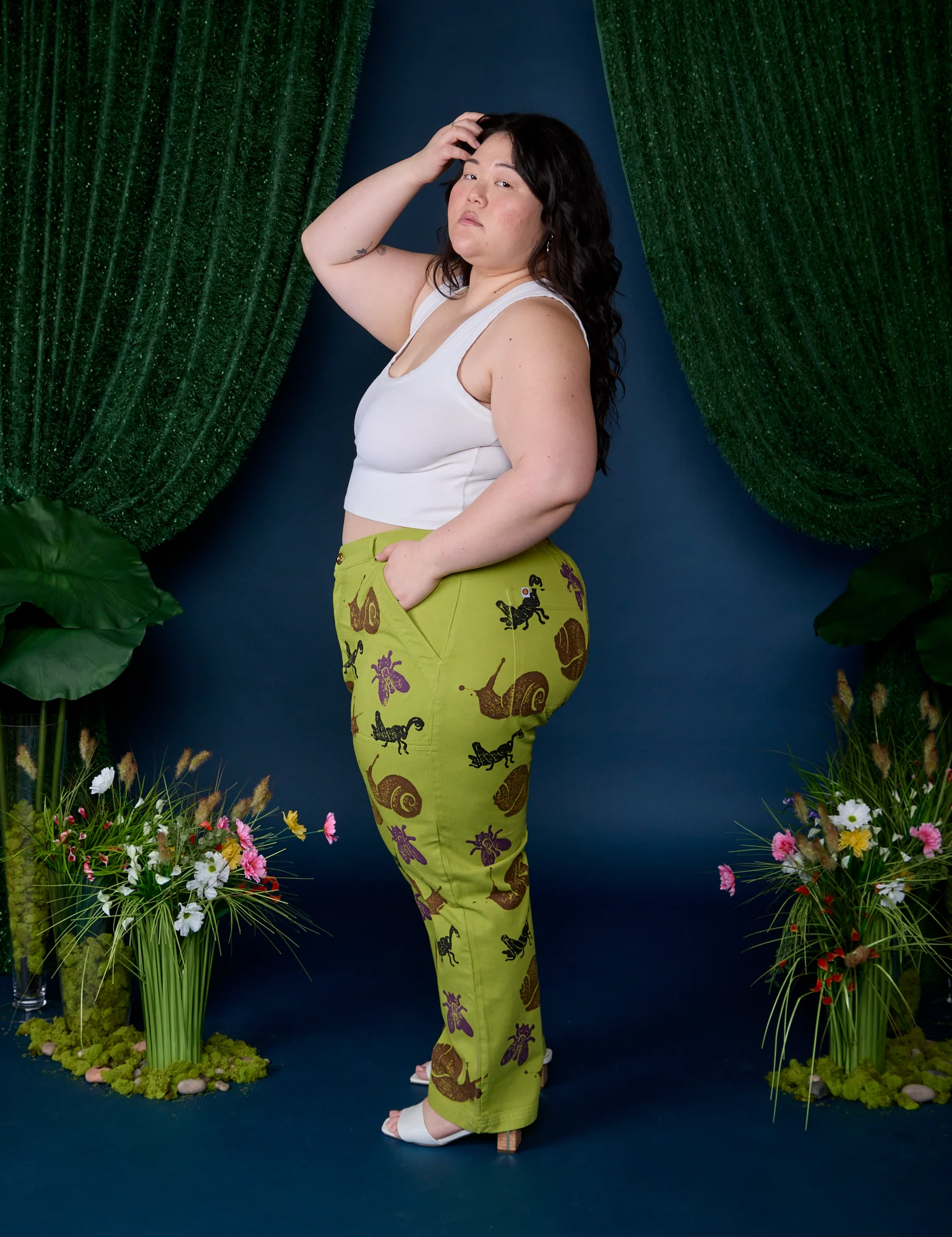 Paintstamped Work Pants - Big Bug *FINAL SALE* - Image 6