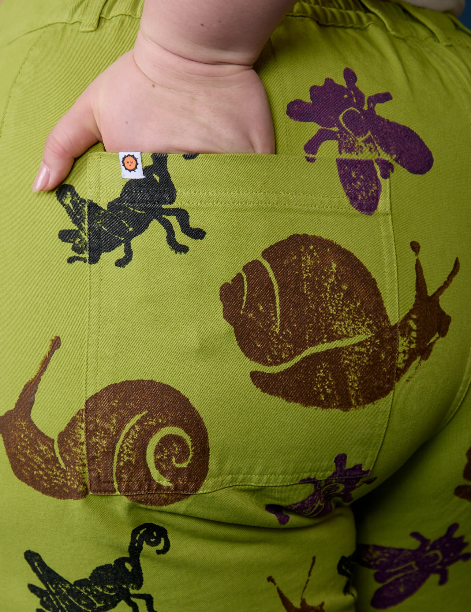 Paintstamped Work Pants - Big Bug *FINAL SALE* - Image 7