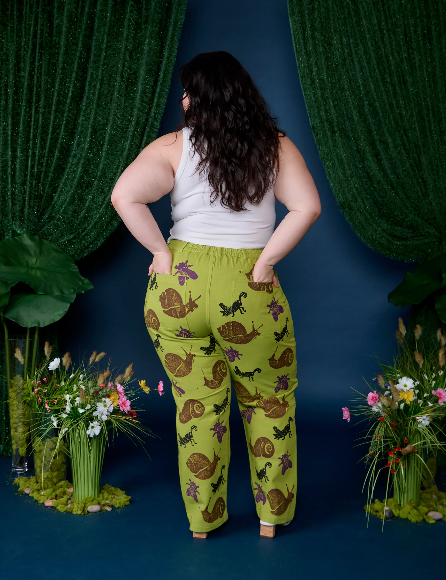Paintstamped Work Pants - Big Bug *FINAL SALE* - Image 8