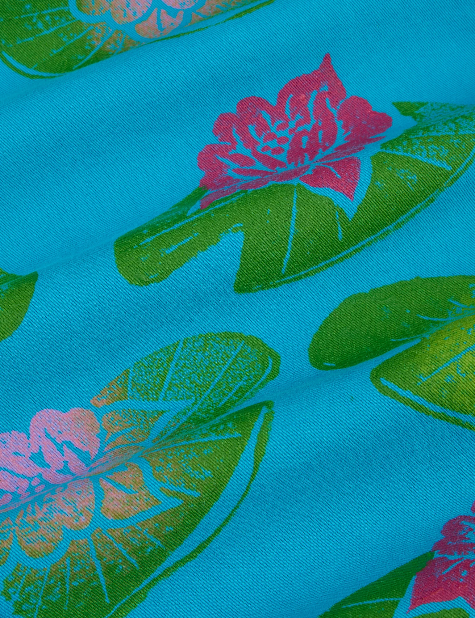 Paintstamped Work Pants - Lilypad *FINAL SALE* - Image 2