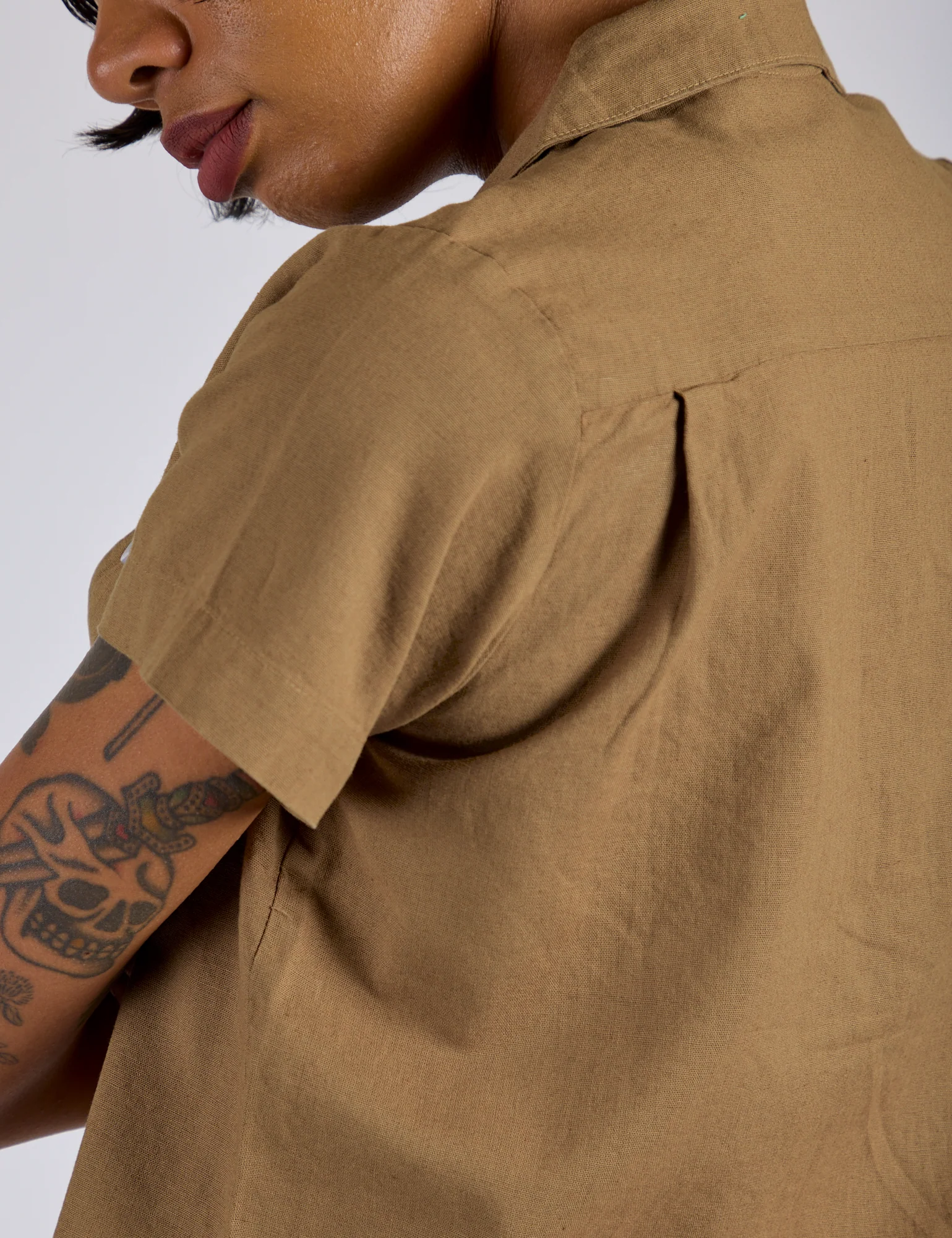 Pantry Button-Up - Desert Brown *FINAL SALE* - Image 8