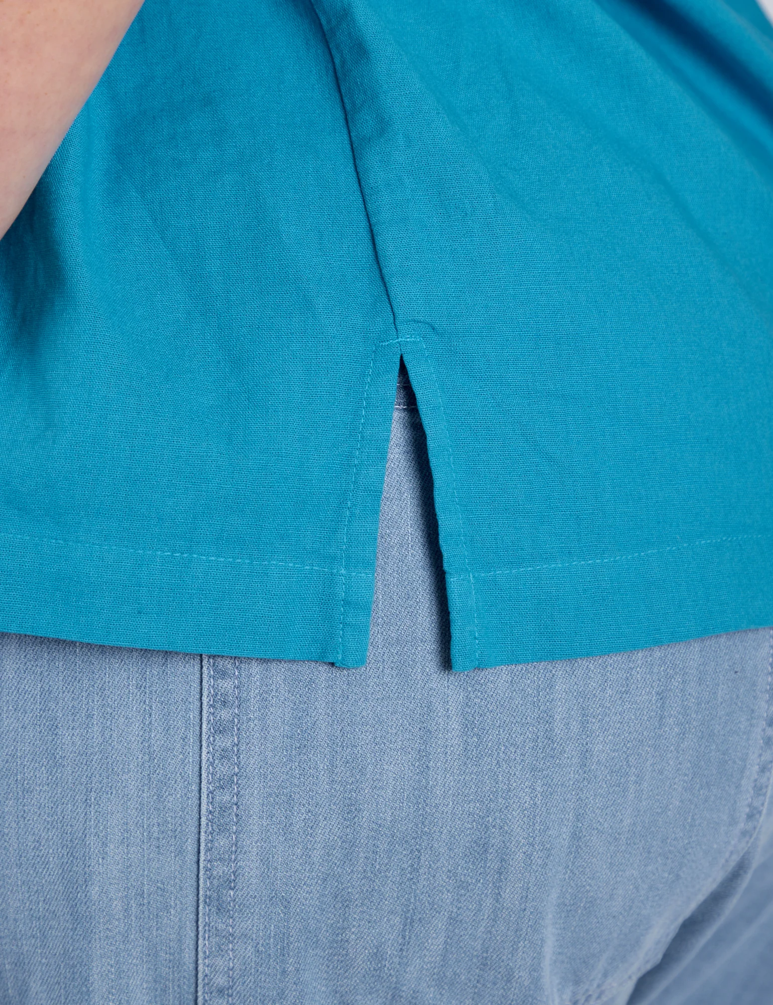 Pantry Button-Up - Hawaiian Blue *FINAL SALE* - Image 13