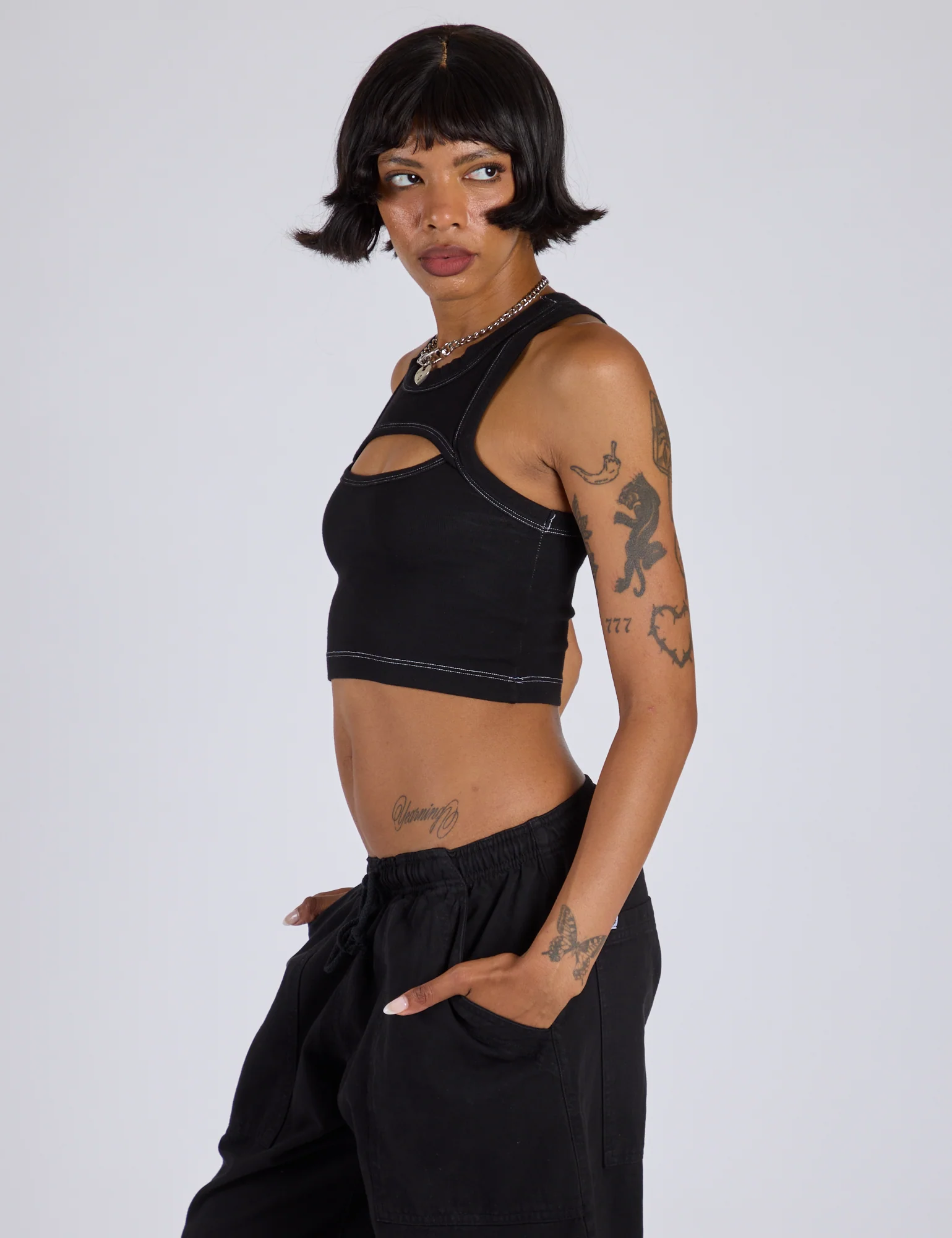 Porthole Tank - Basic Black - Image 7