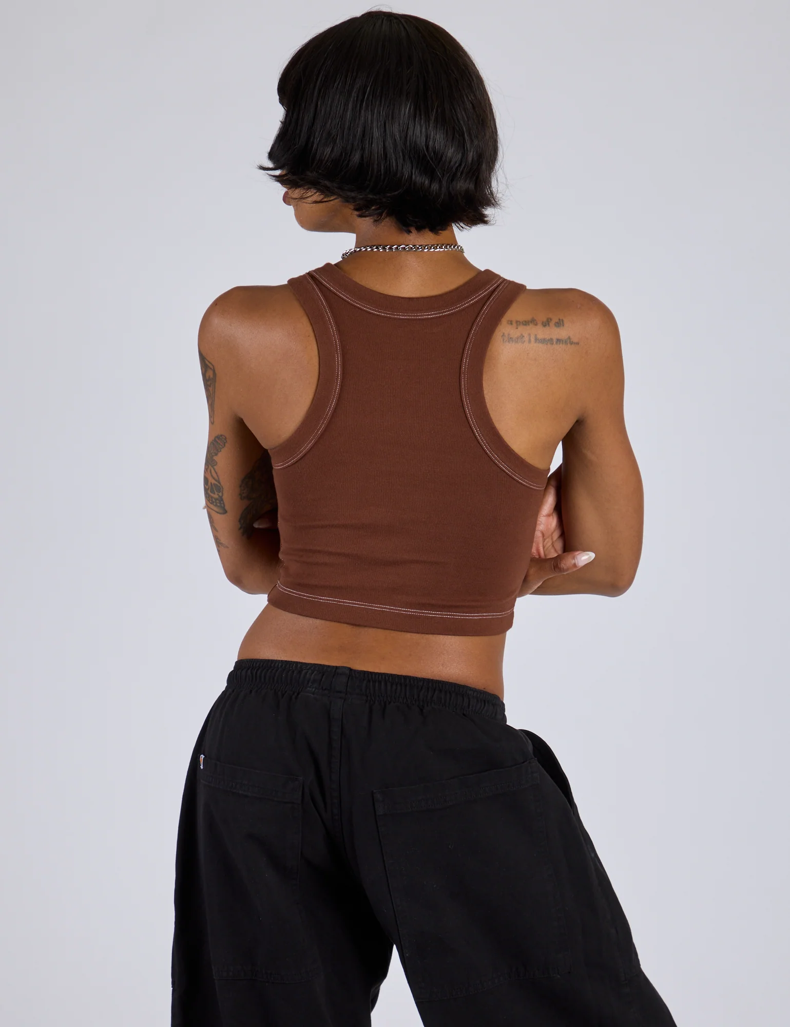 Porthole Tank - Fudgesicle Brown - Image 8