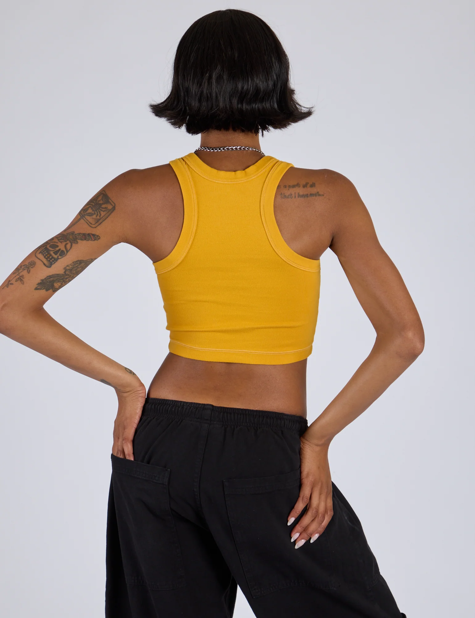 Porthole Tank - Mustard Yellow - Image 15
