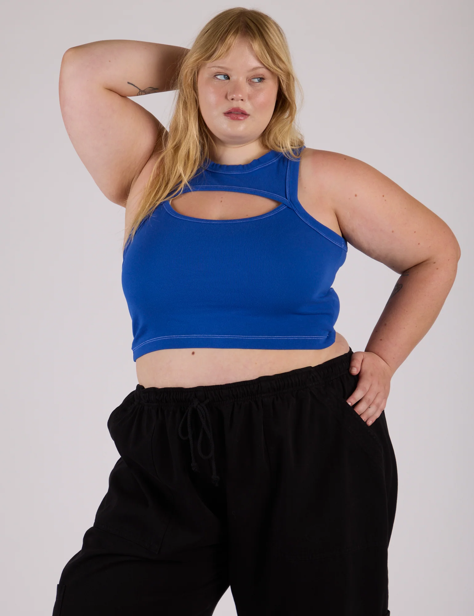 Porthole Tank - Royal Blue - Image 10