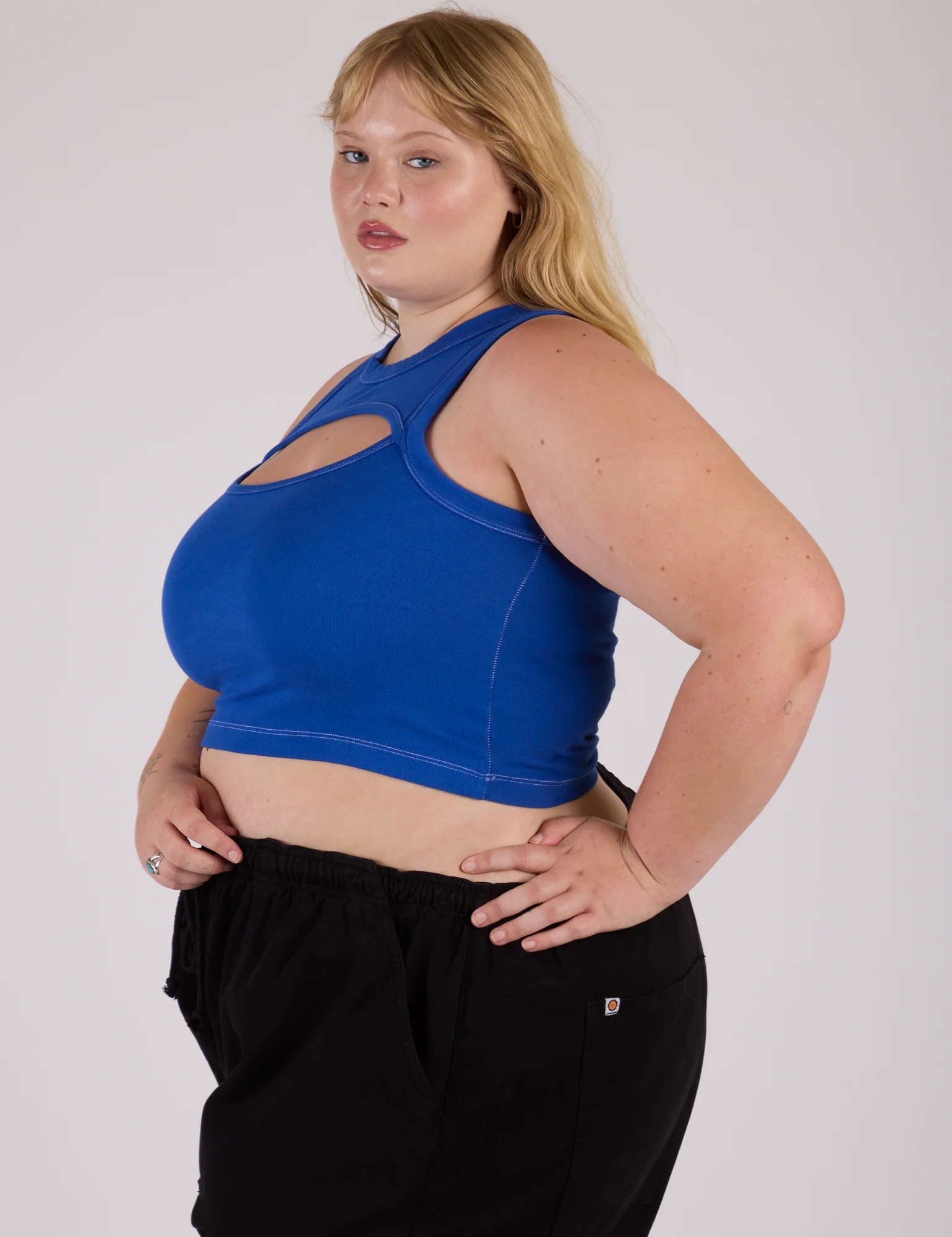 Porthole Tank - Royal Blue - Image 13