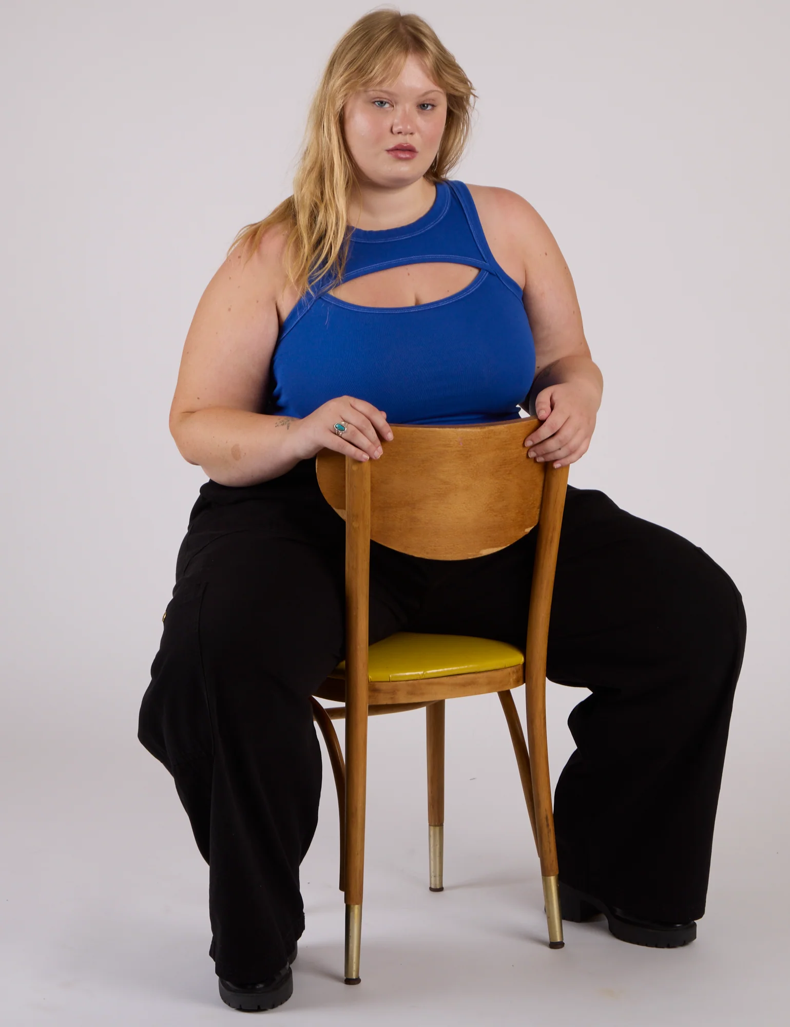 Porthole Tank - Royal Blue - Image 15
