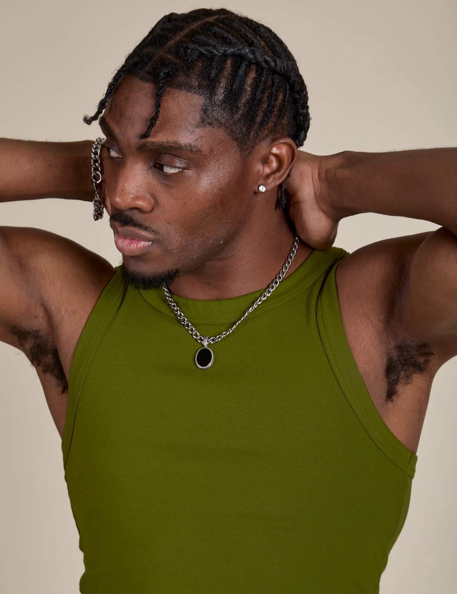 Racerback Tank - Summer Olive - Image 3