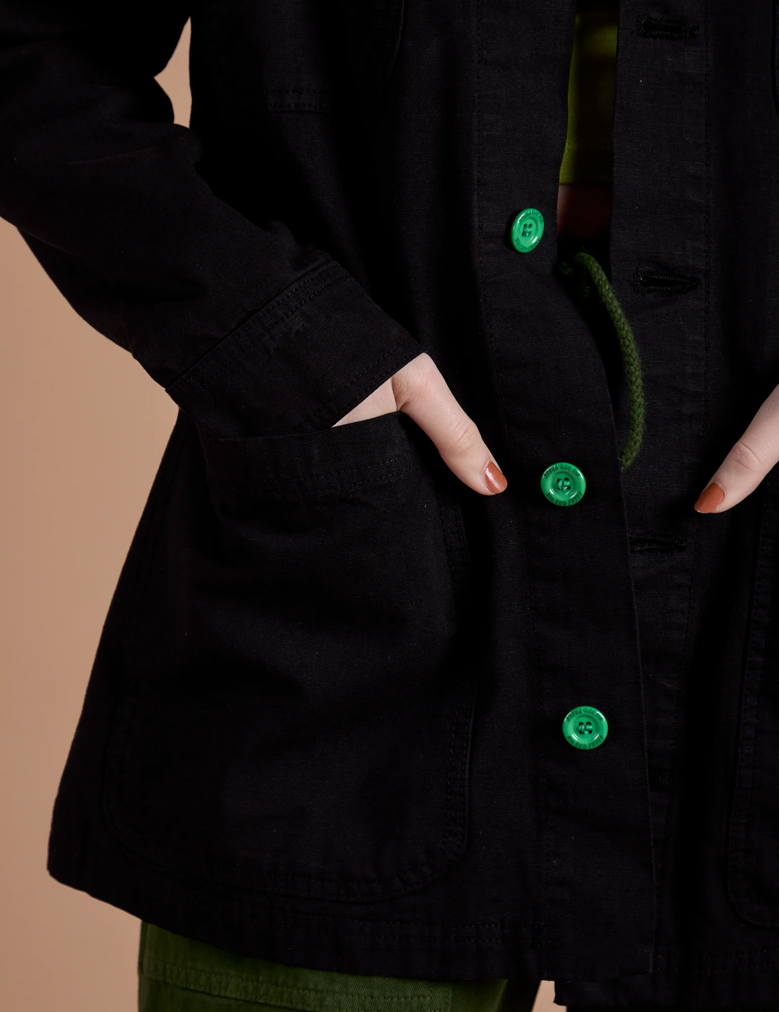 Ripstop Field Coat - Basic Black *FINAL SALE* - Image 14