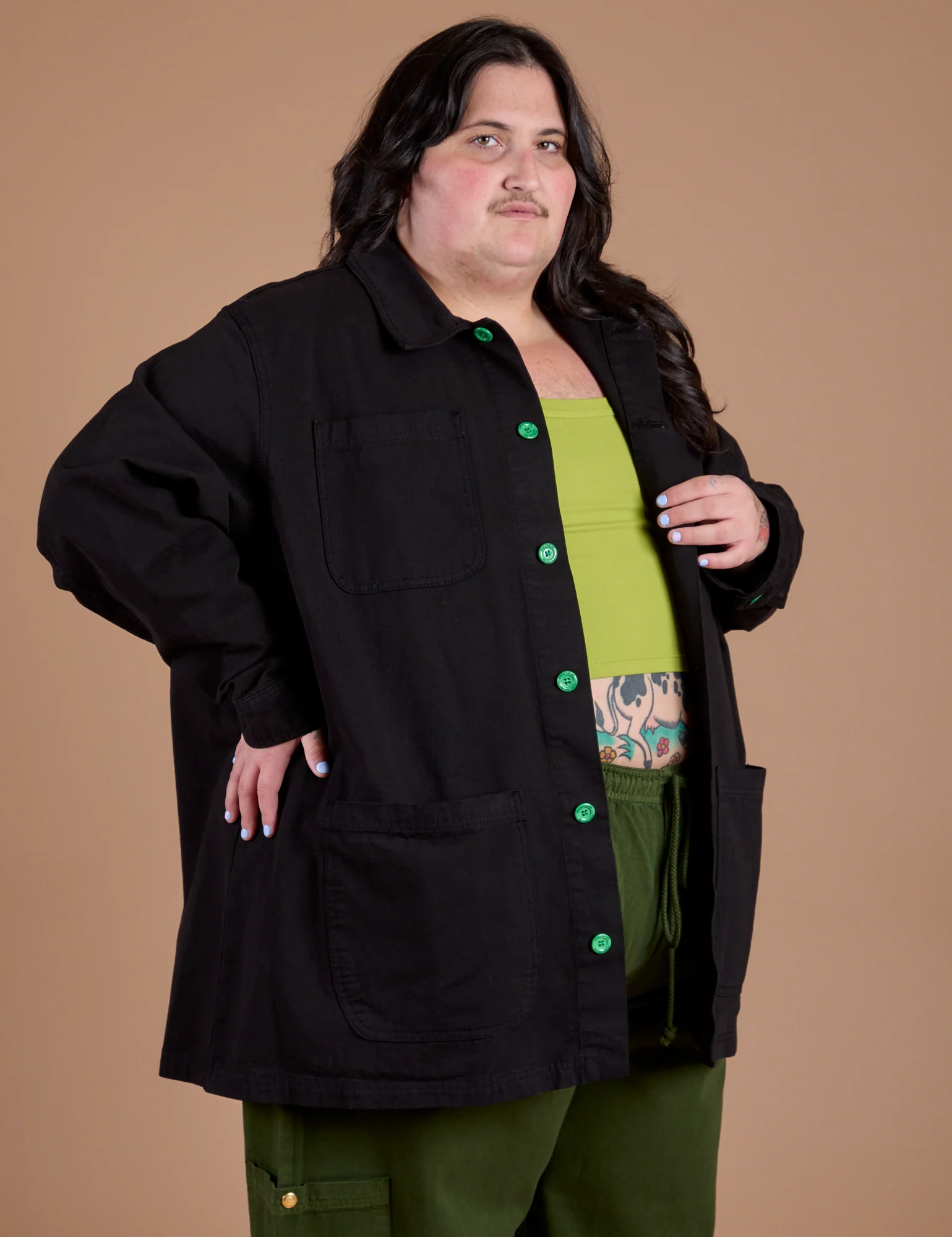 Ripstop Field Coat - Basic Black *FINAL SALE* - Image 4