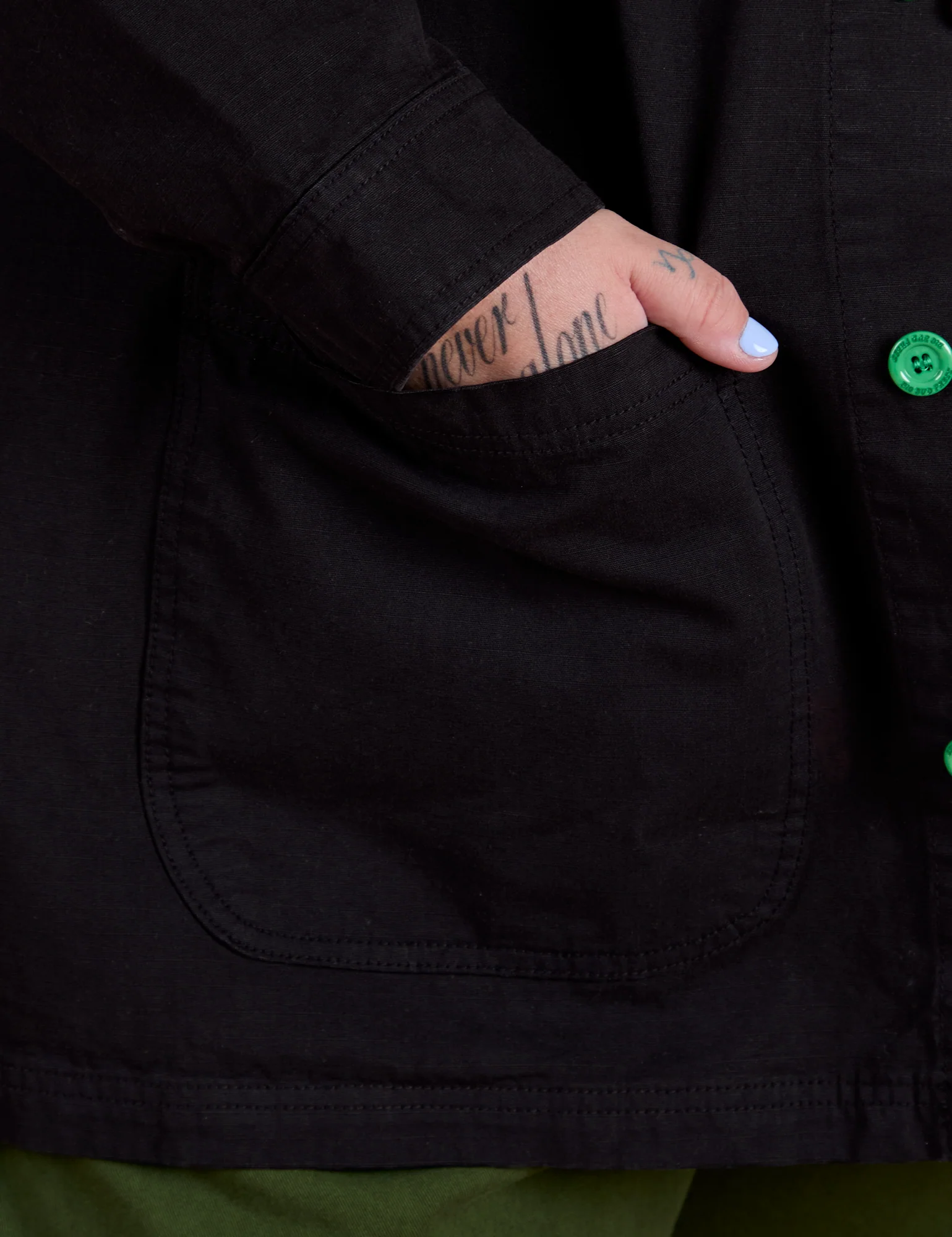 Ripstop Field Coat - Basic Black *FINAL SALE* - Image 5