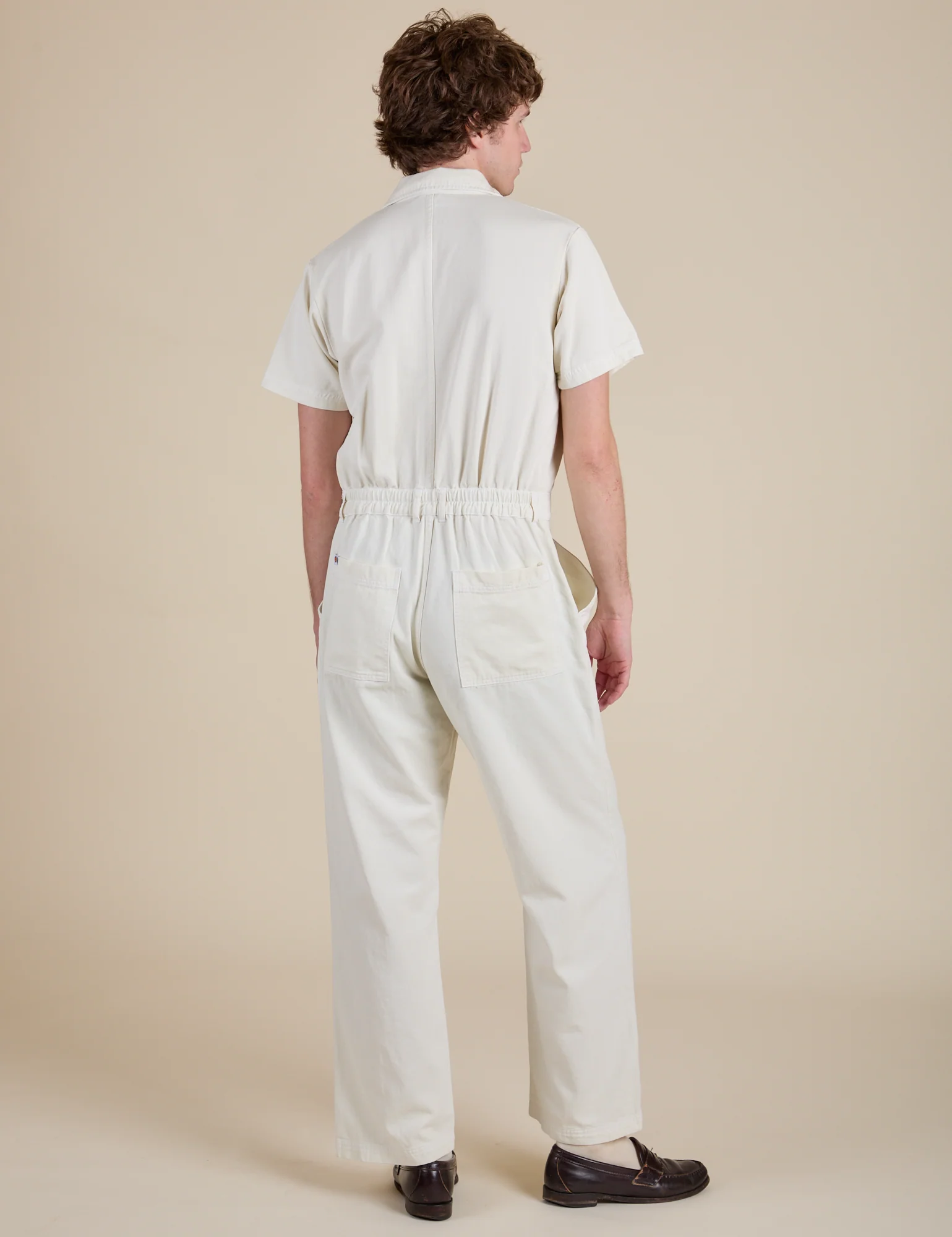 Short Sleeve Jumpsuit - Vintage Tee White - Image 23
