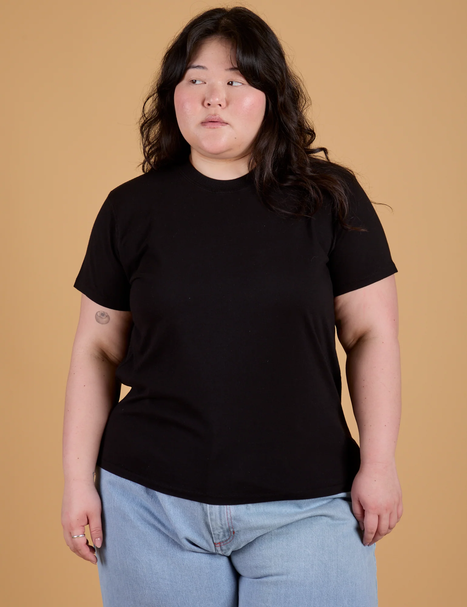 The Organic Vintage Tee - Basic Black - Image 14